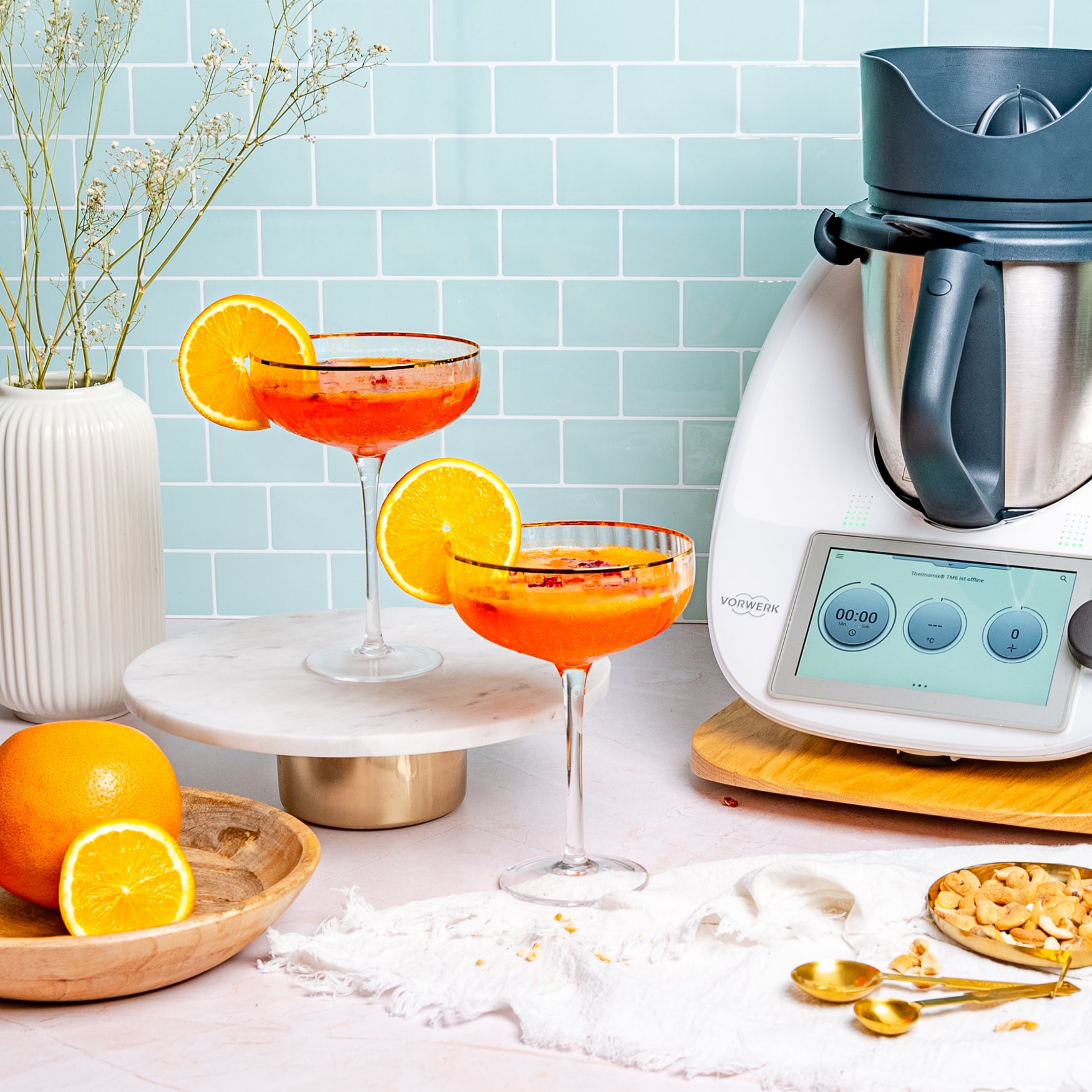 Frozen Aperol Spritz aus dem Thermomix