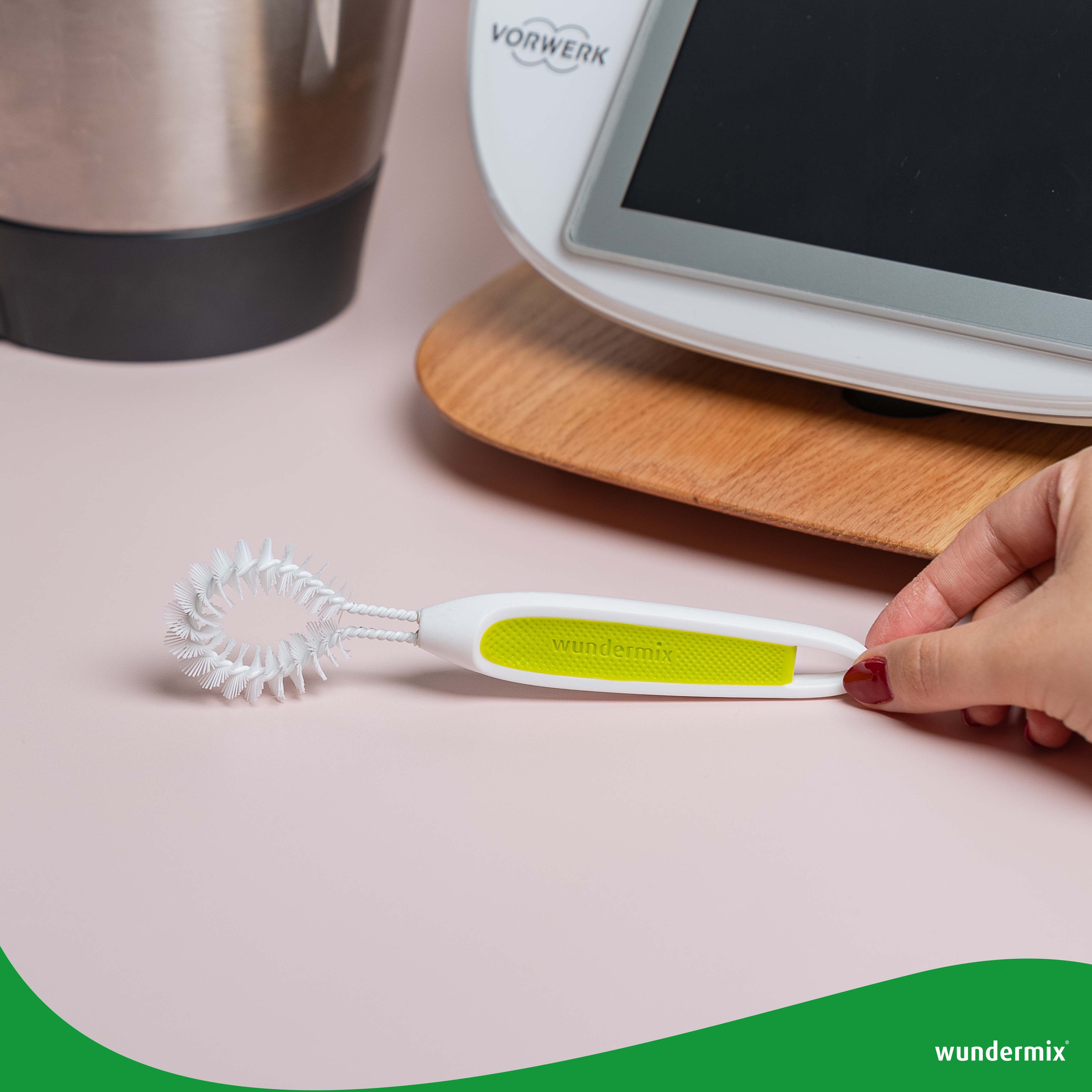 WunderBrush® Omega | Cepillo de limpieza para Thermomix-carcasa