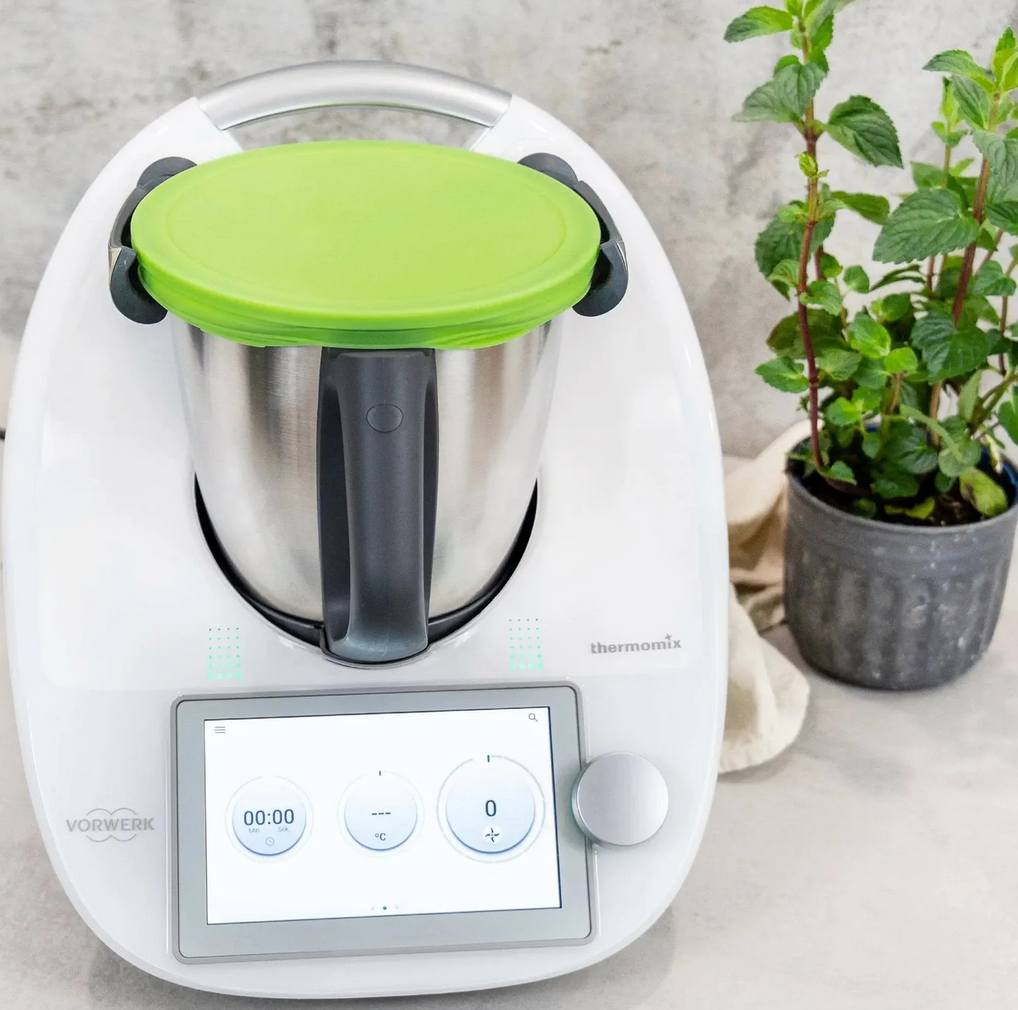 WunderLid® | Silikondeckel für Thermomix-Mixtopf | 2er Set