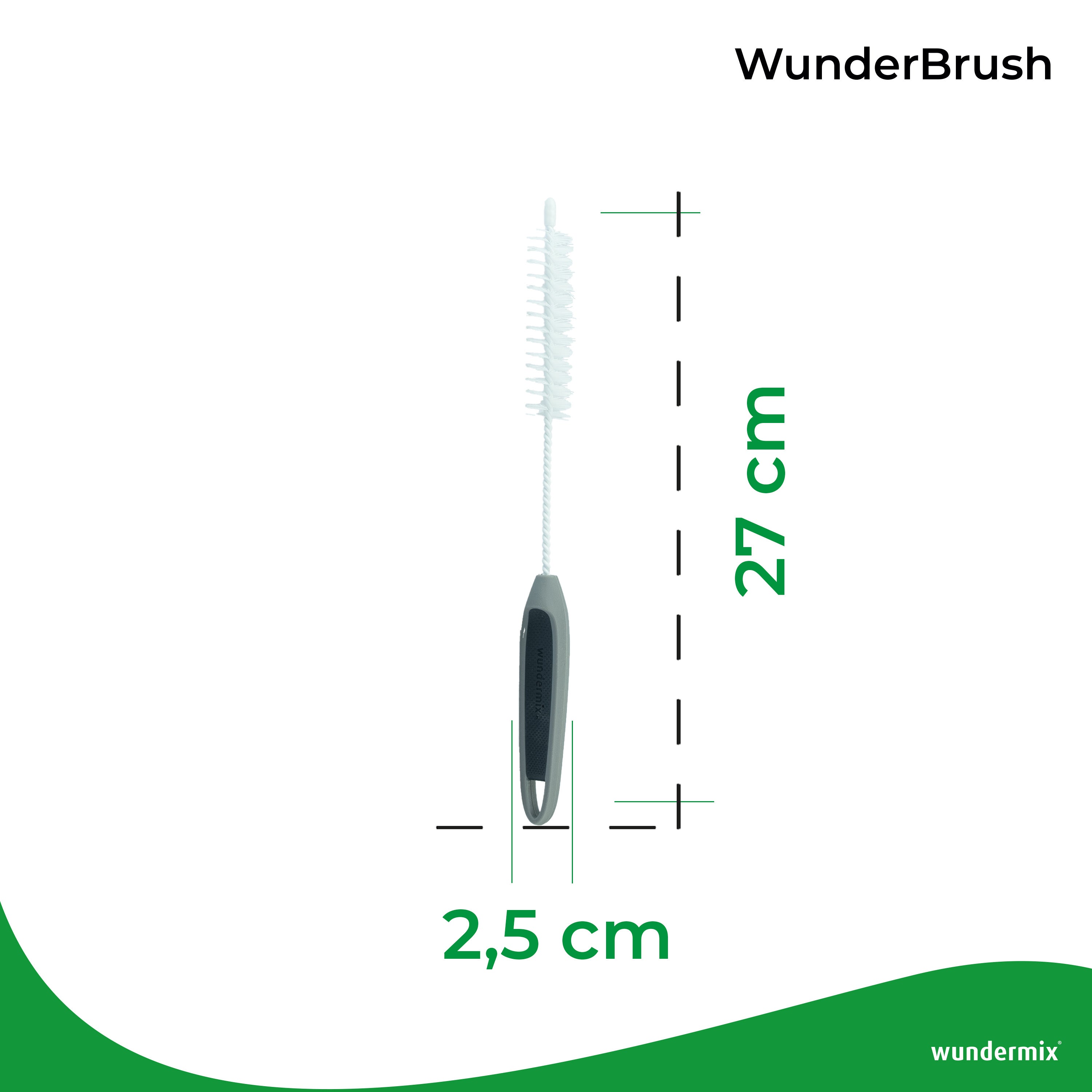 WunderBrush® Cleaning brush for mixing bowl knives