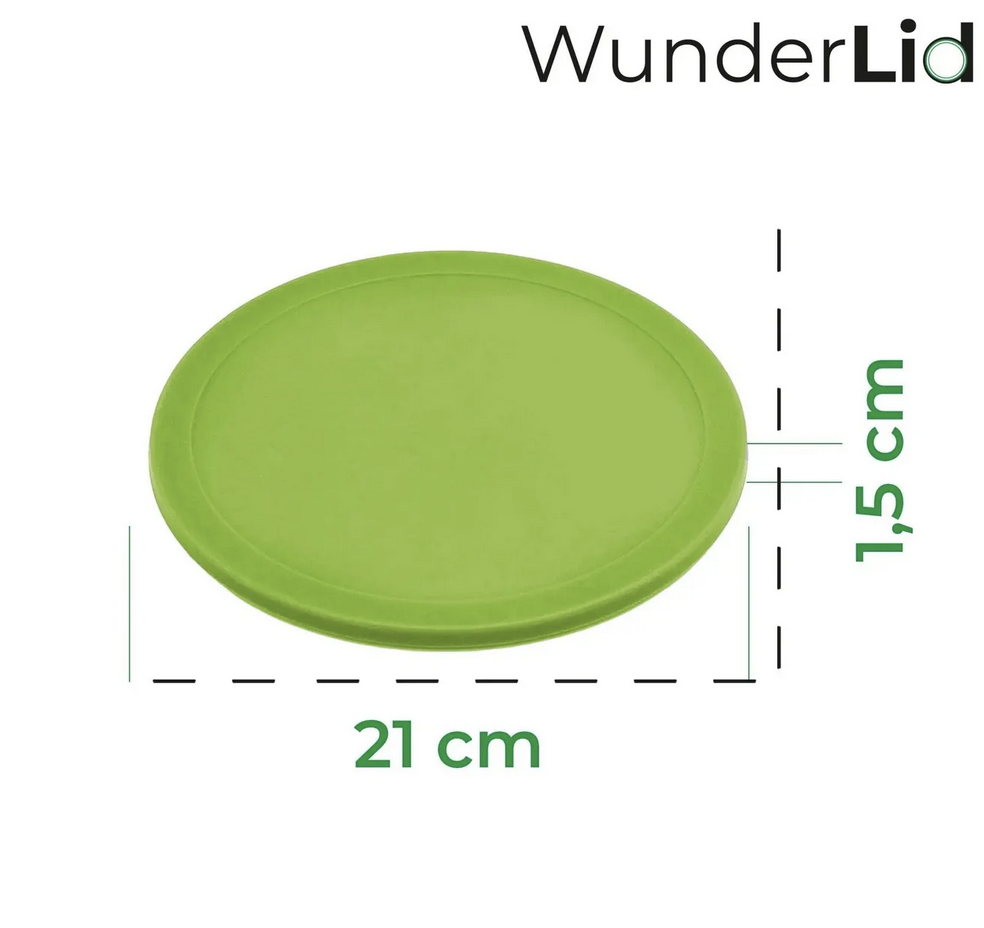 WunderLid® | Silikondeckel für Thermomix-Mixtopf | 2er Set