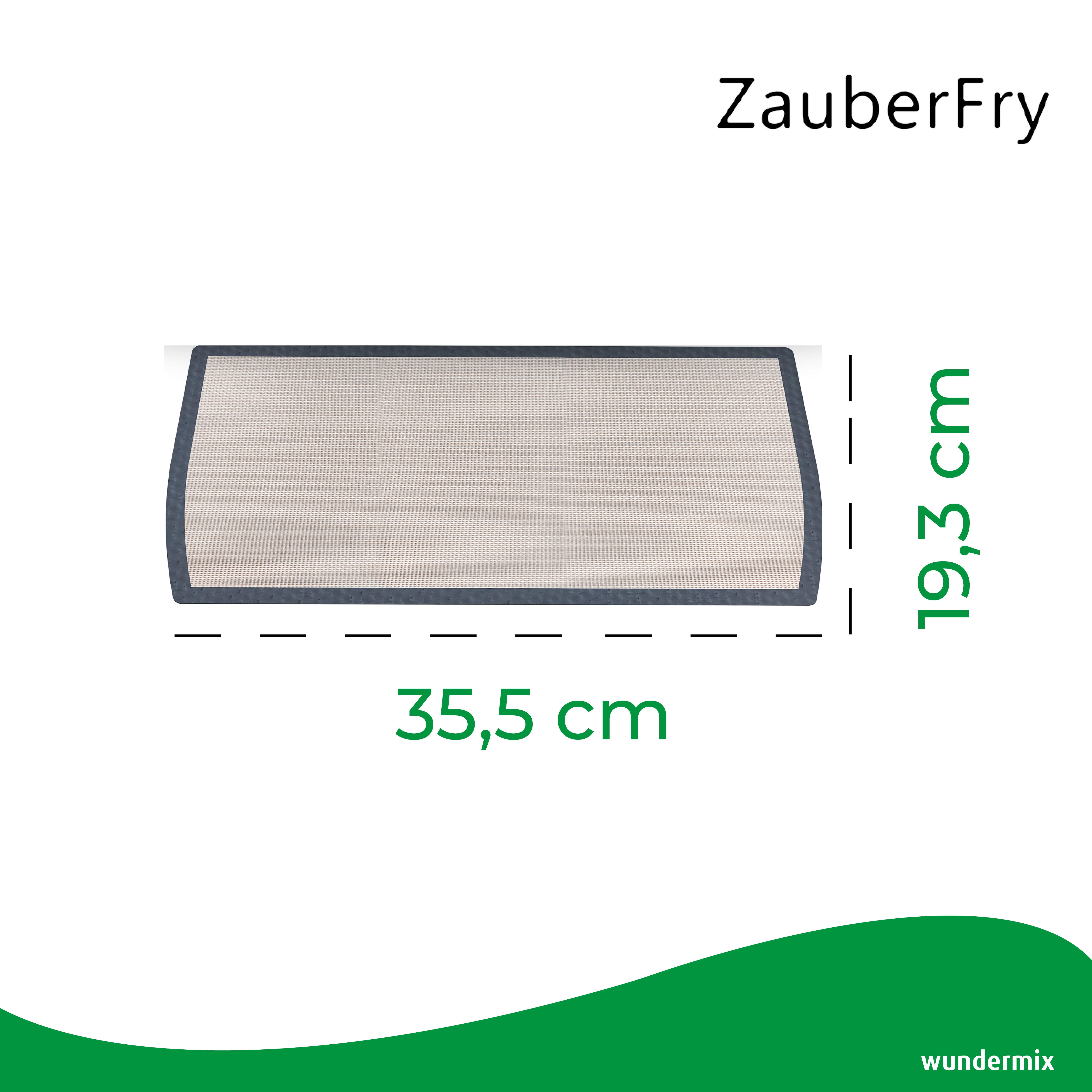 ZauberFry - permanent silicone baking mats compatible with Tefal OptiGrill XL