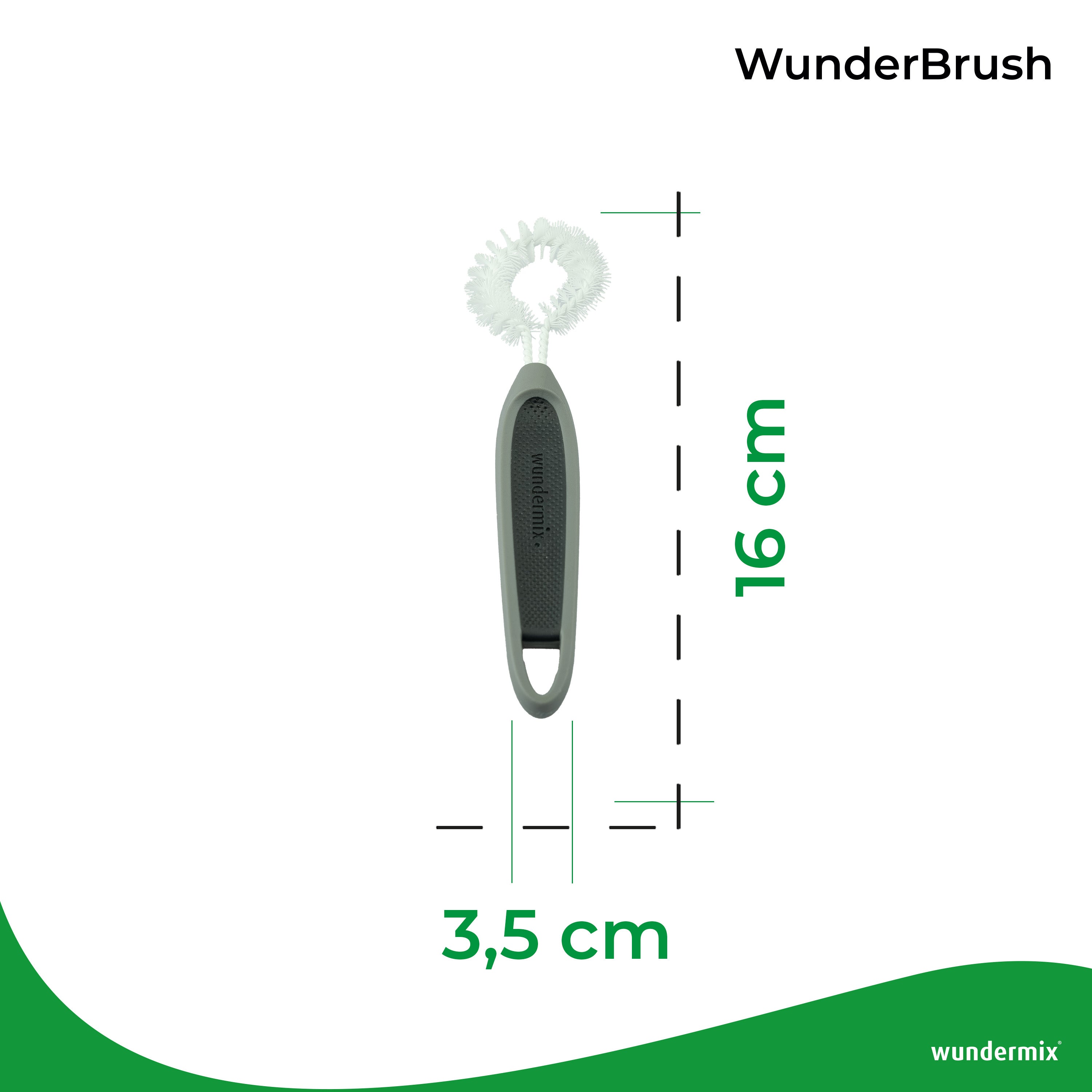 WunderBrush® Omega | Cepillo de limpieza para Thermomix-carcasa