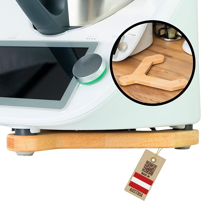 CUISINIER ÉTOILÉ Slider en bois de hêtre pour Thermomix TM6, TM5