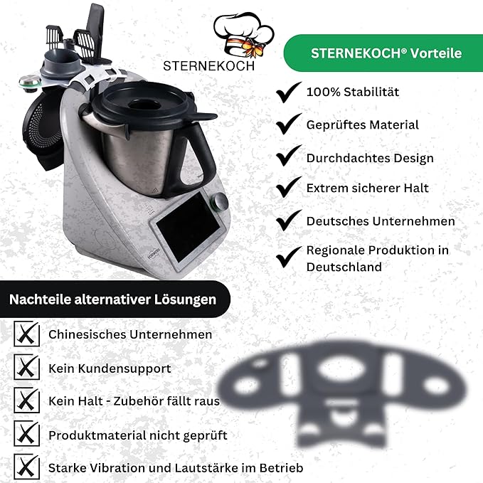 STERNEKOCH accessory holder for Thermomix TM6, TM5