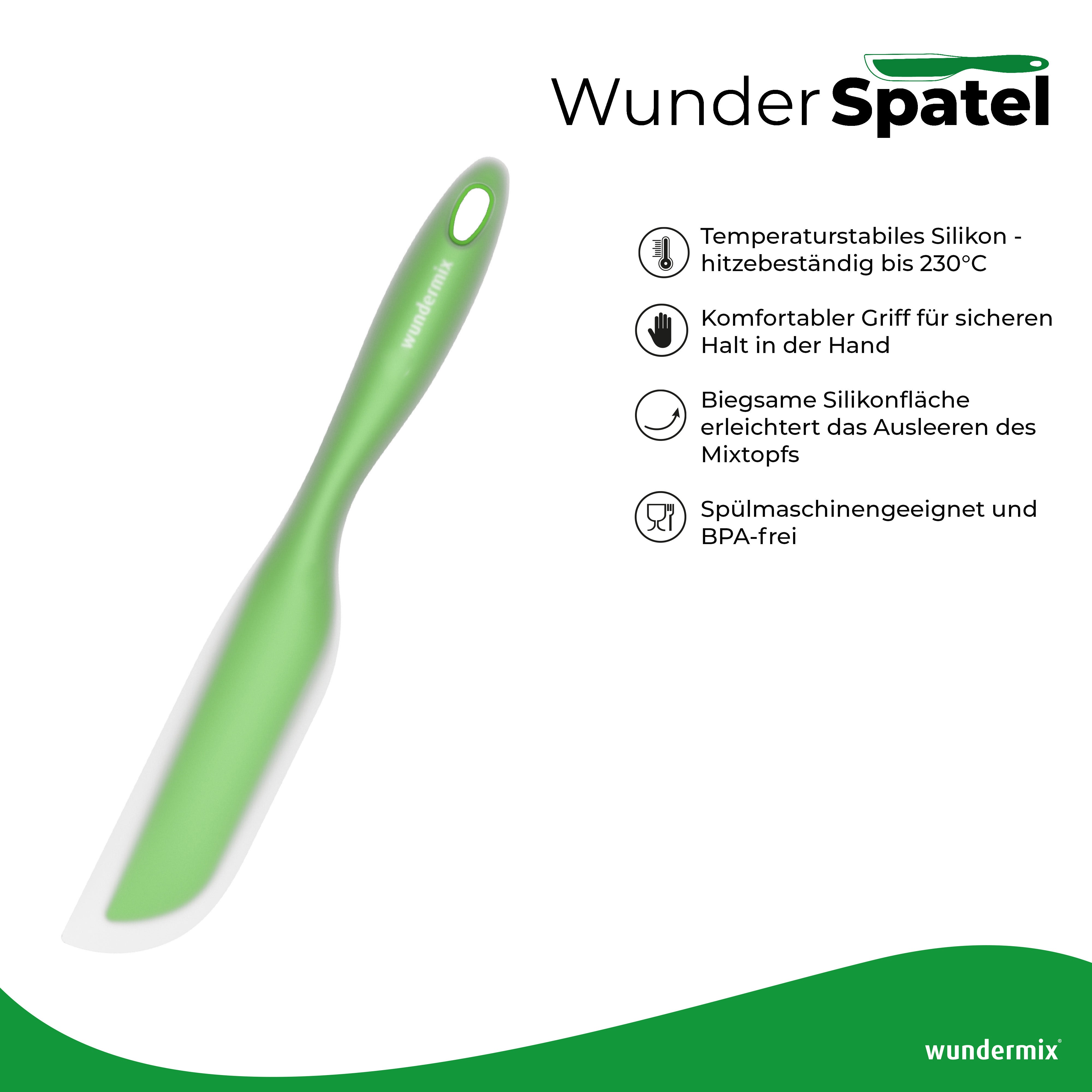 Set de spatules Vert | FlexiSpatel grande + petite &amp; spatule miracle