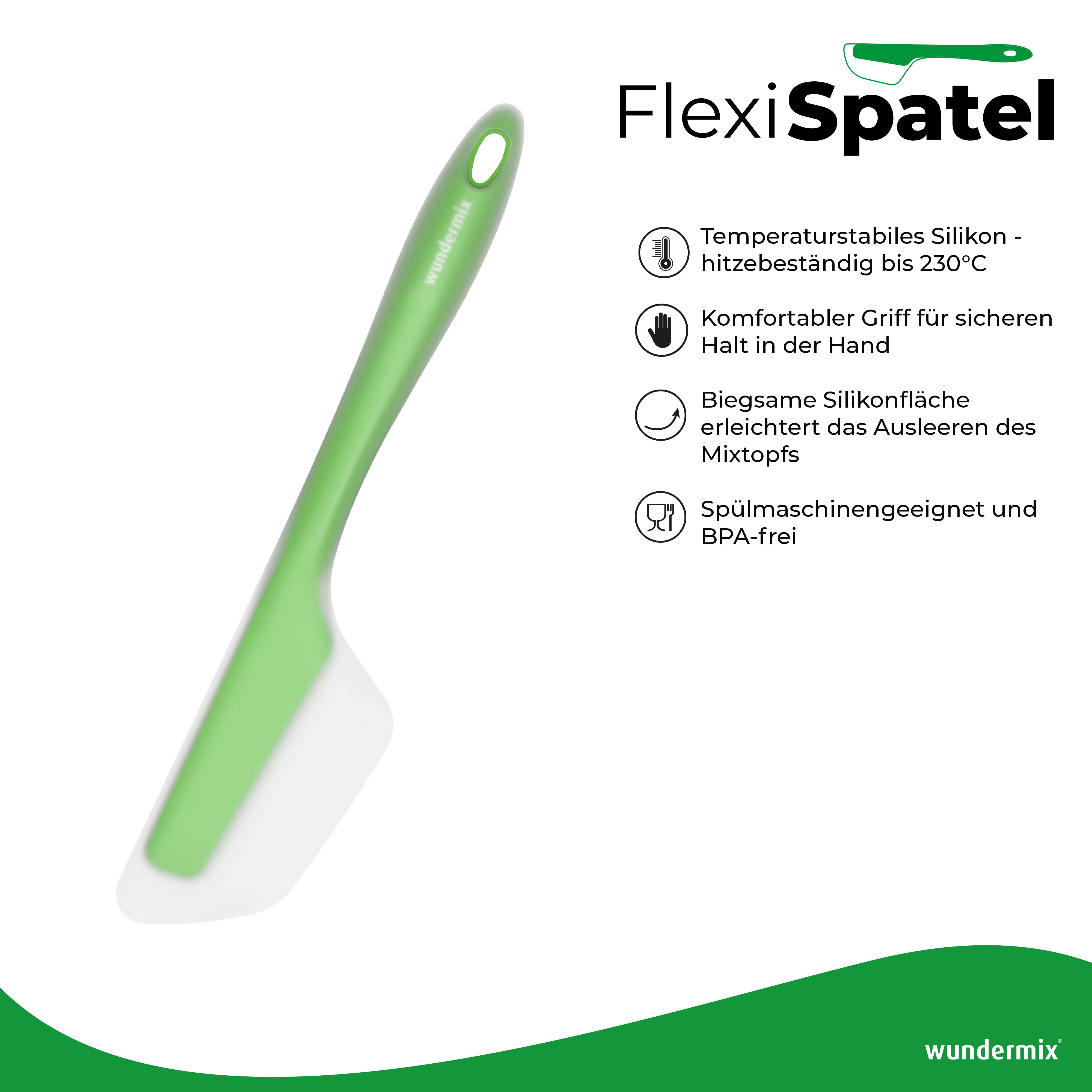 FlexiSpatel® | Spatule flexible pour votre robot culinaire