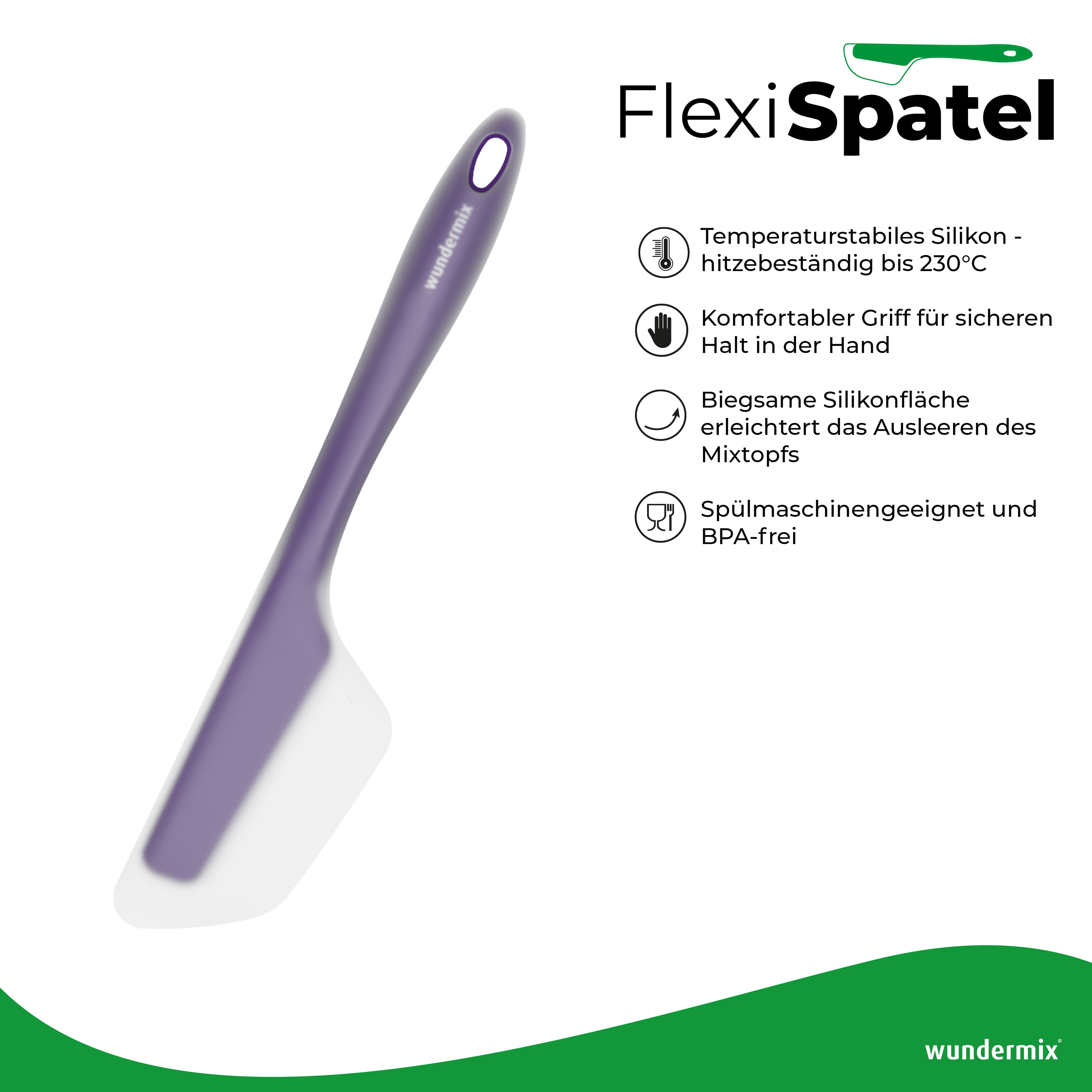 FlexiSpatel® | Spatule flexible pour votre robot culinaire