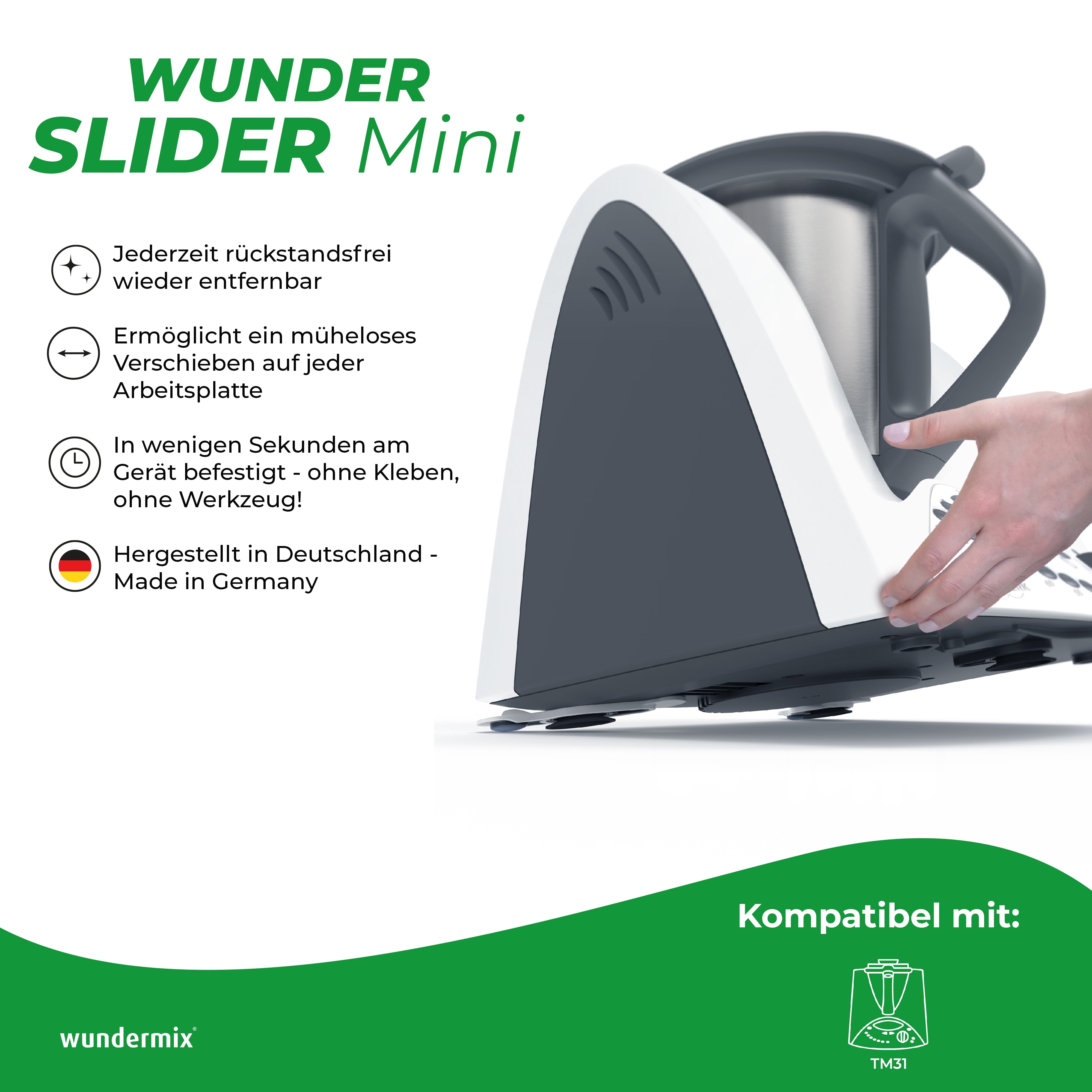 WunderSlider®Mini | Alternative à la planche de glisse pour le TM31