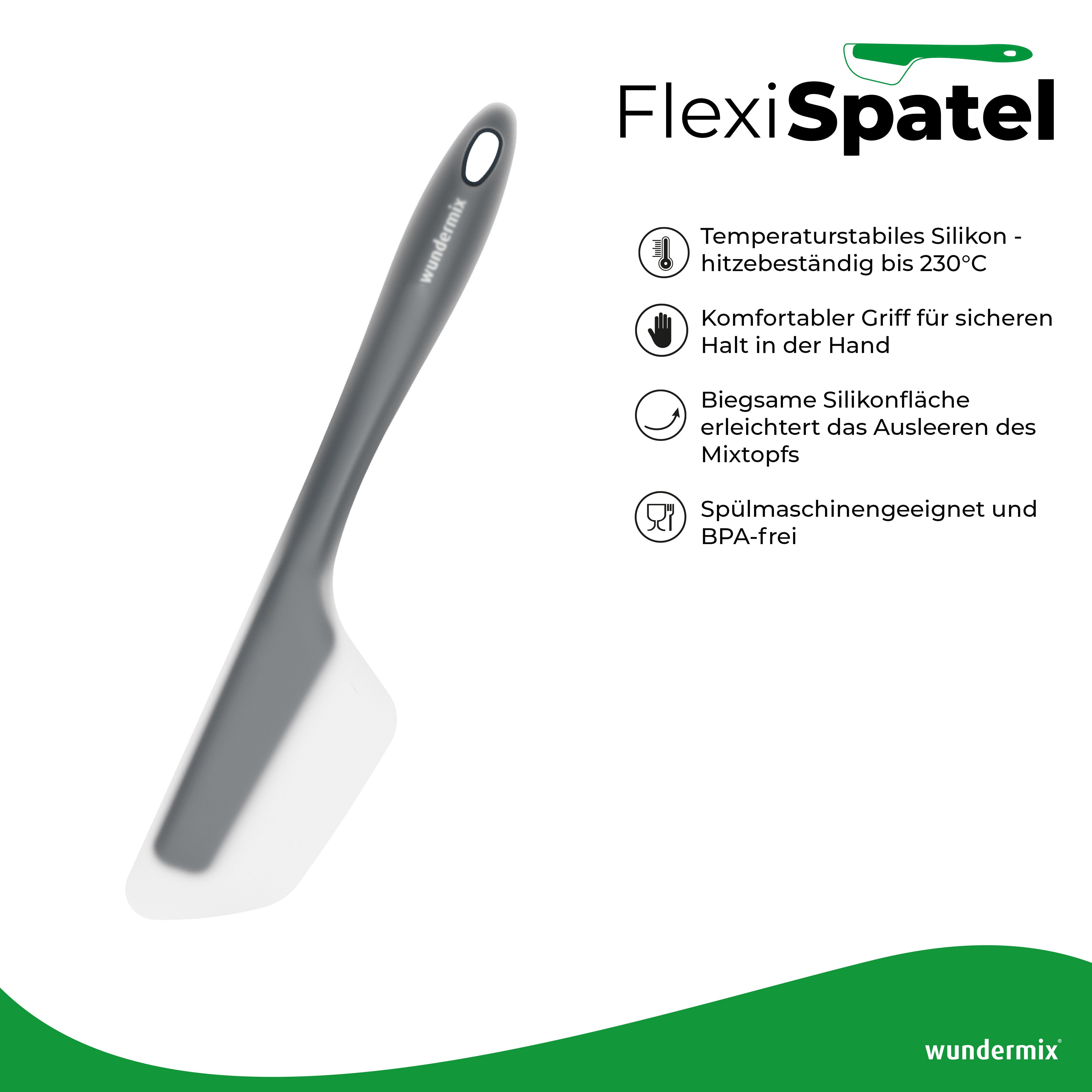 FlexiSpatel® | Espátula flexible para su robot de cocina