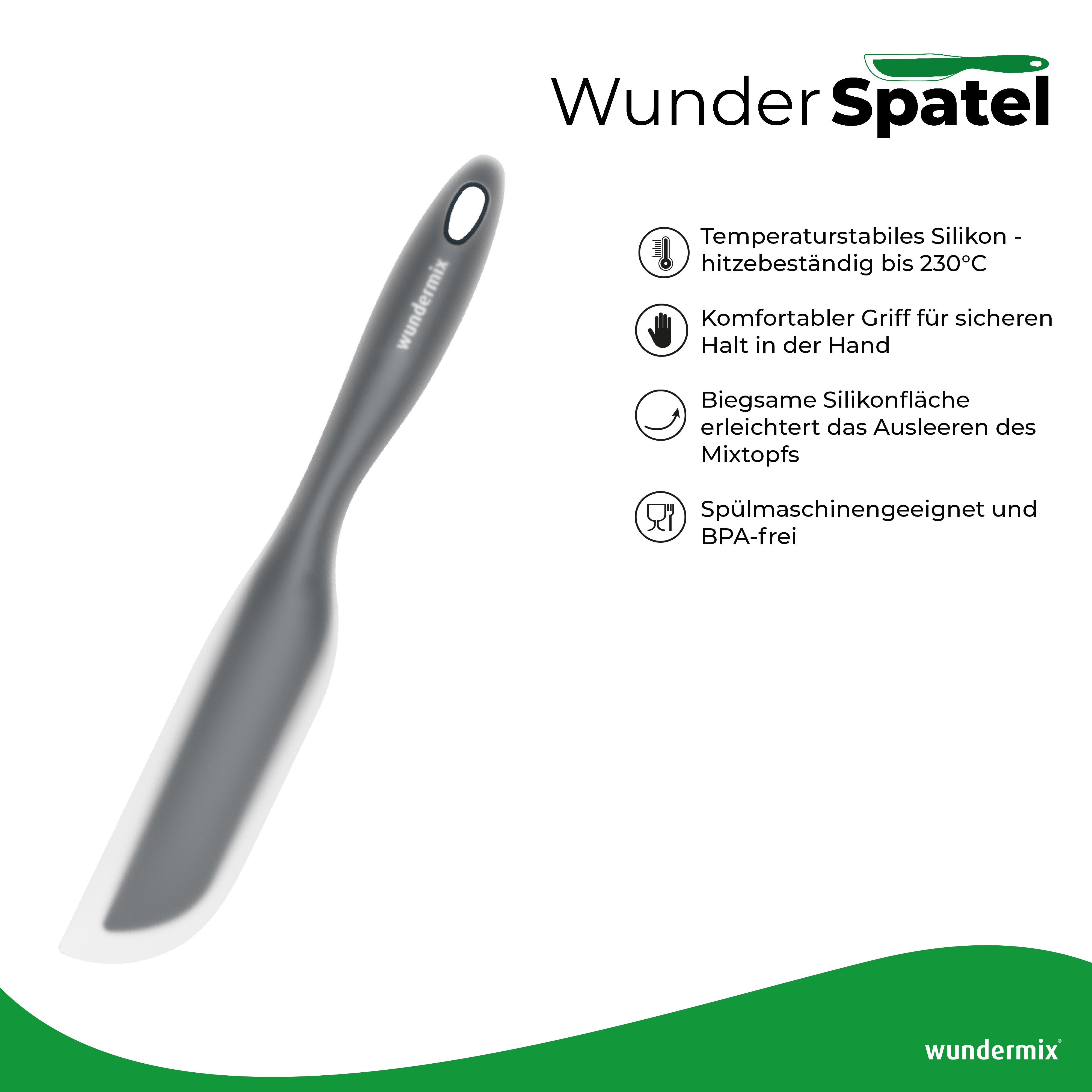 WunderSpatel® | Spatule flexible idéale pour votre robot culinaire