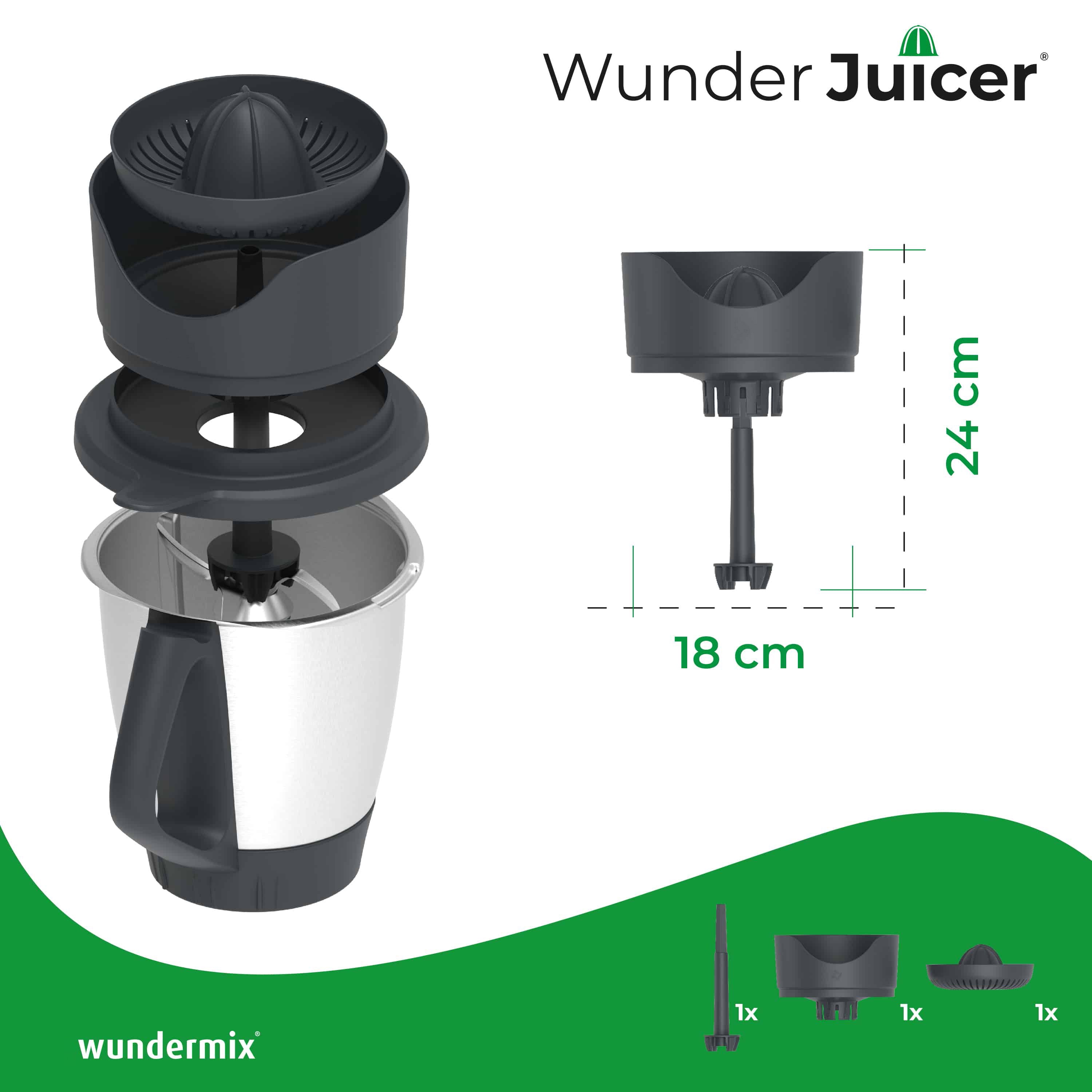 WunderJuicer® | Extracteur de jus pour Thermomix TM6, TM5, TM31