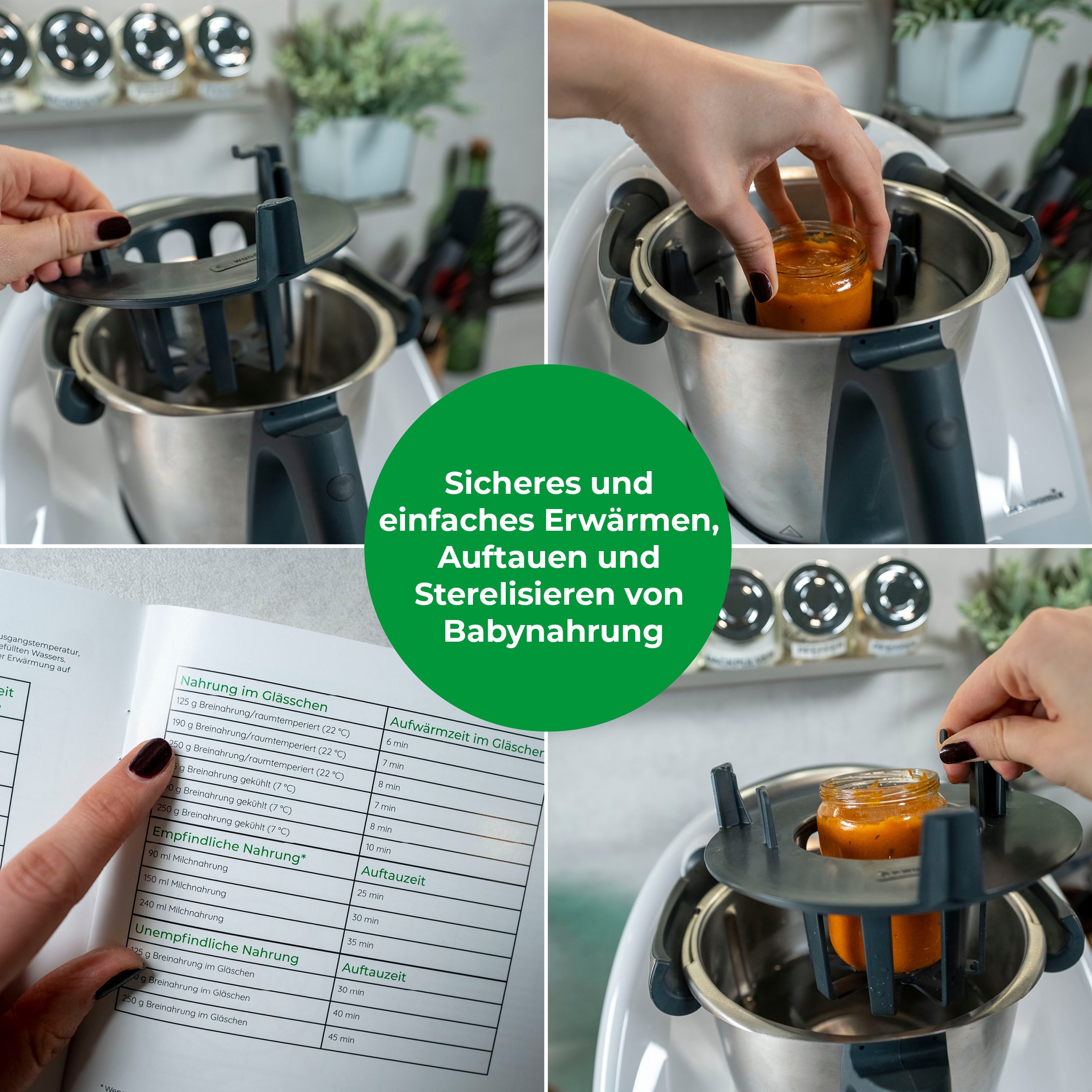 Mimimix® | Babyflaschenwärmer für Thermomix TM6, TM5