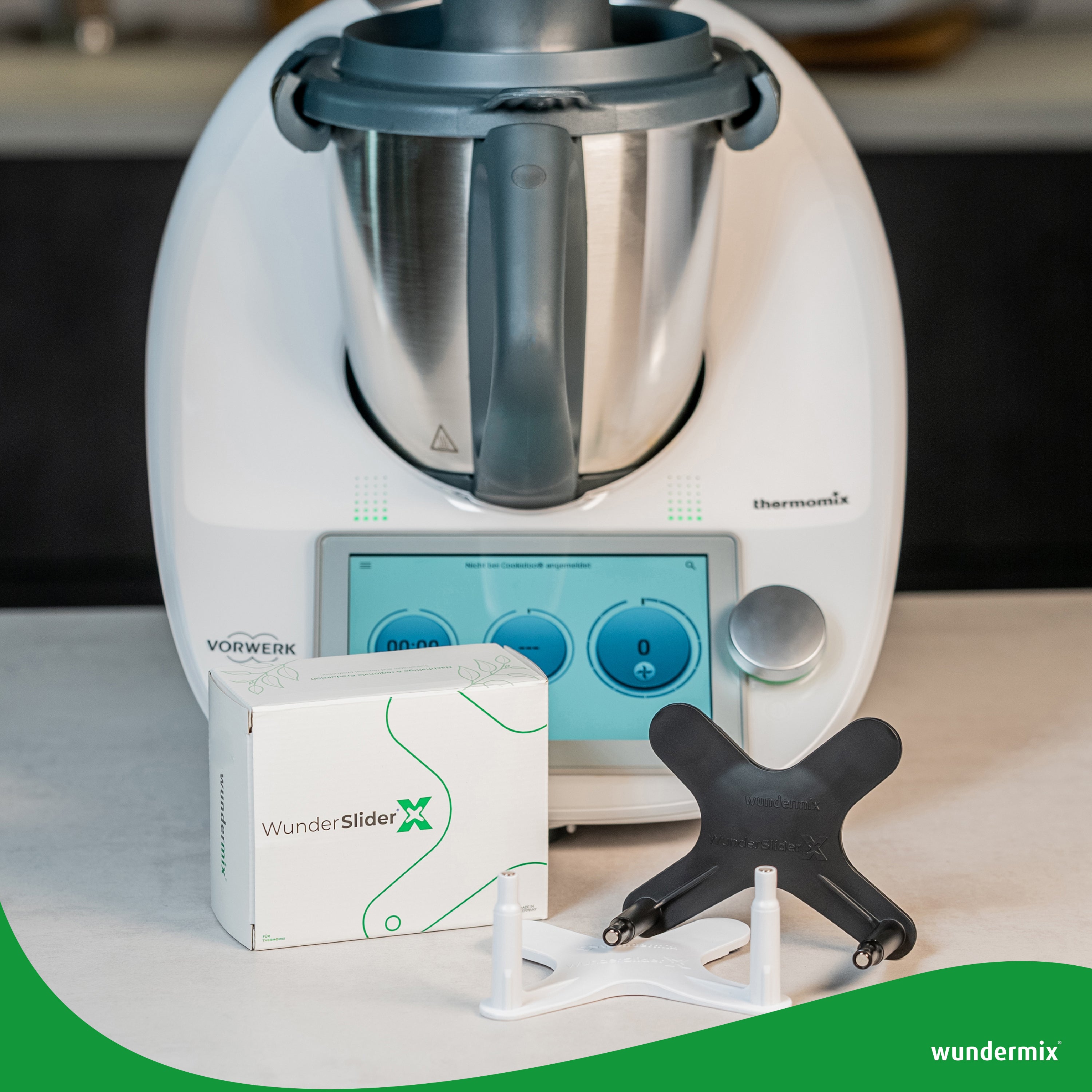 WunderSlider® X | La nouvelle alternative aux planches coulissantes pour Thermomix TM6, TM5