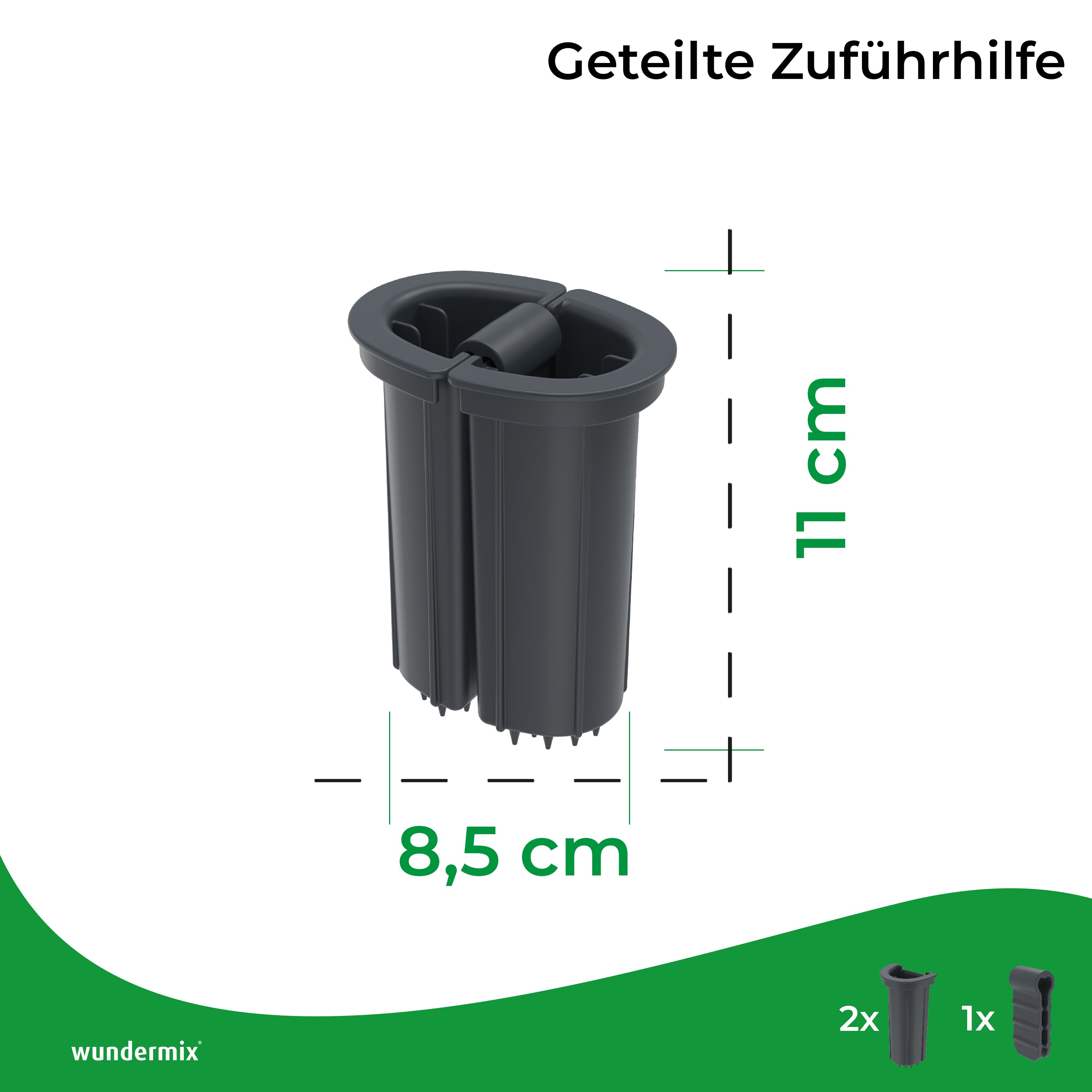 [B-Ware] [Ersatzteile] Geteilte Zuführhilfe für WunderSlicer