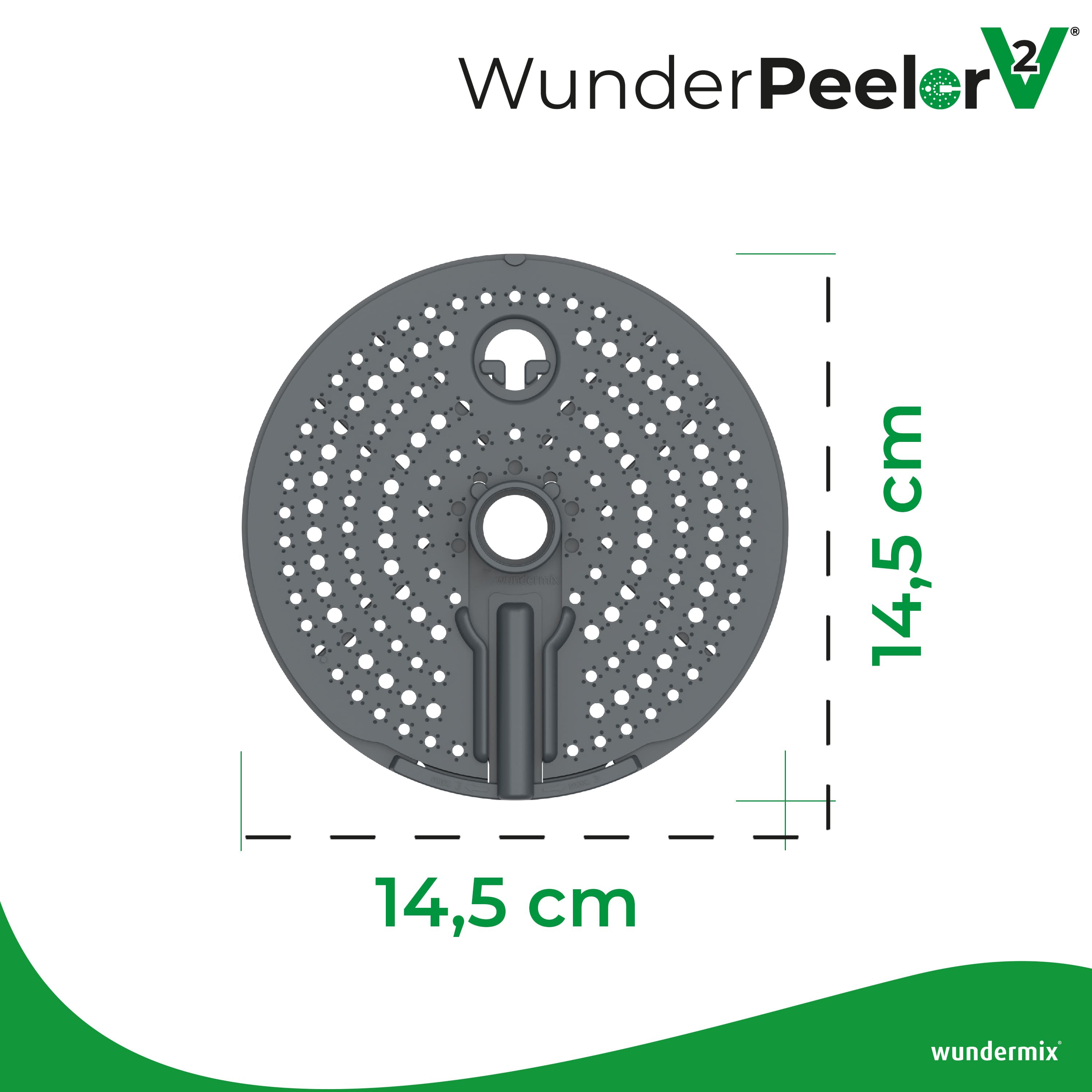 WunderPeeler® | V2 | Accessorio per pelare le patate per Bimby TM6, TM5, TM31