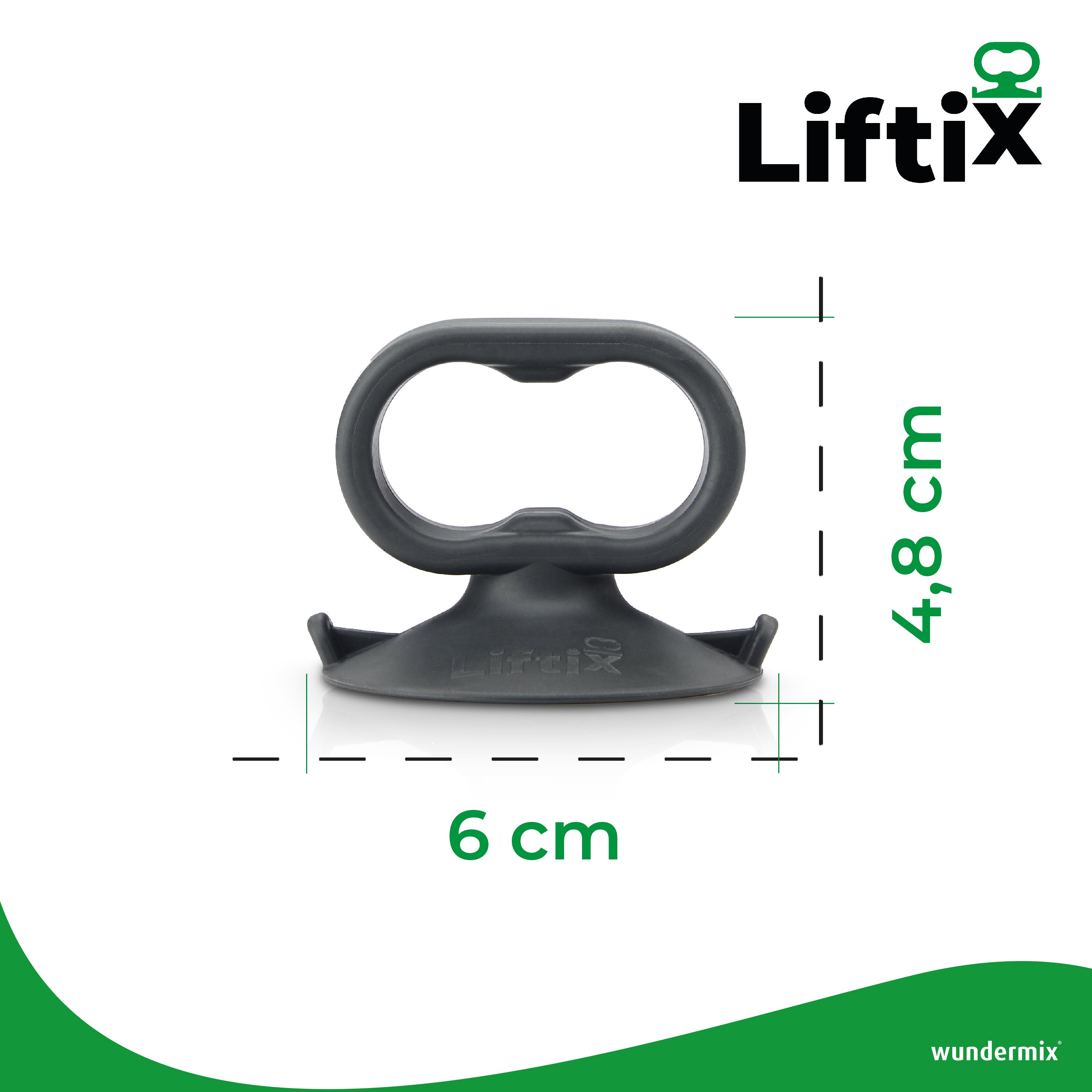 Liftix® | Suction cup handle for Varoma lid & steamer attachment lid Monsieur Cuisine