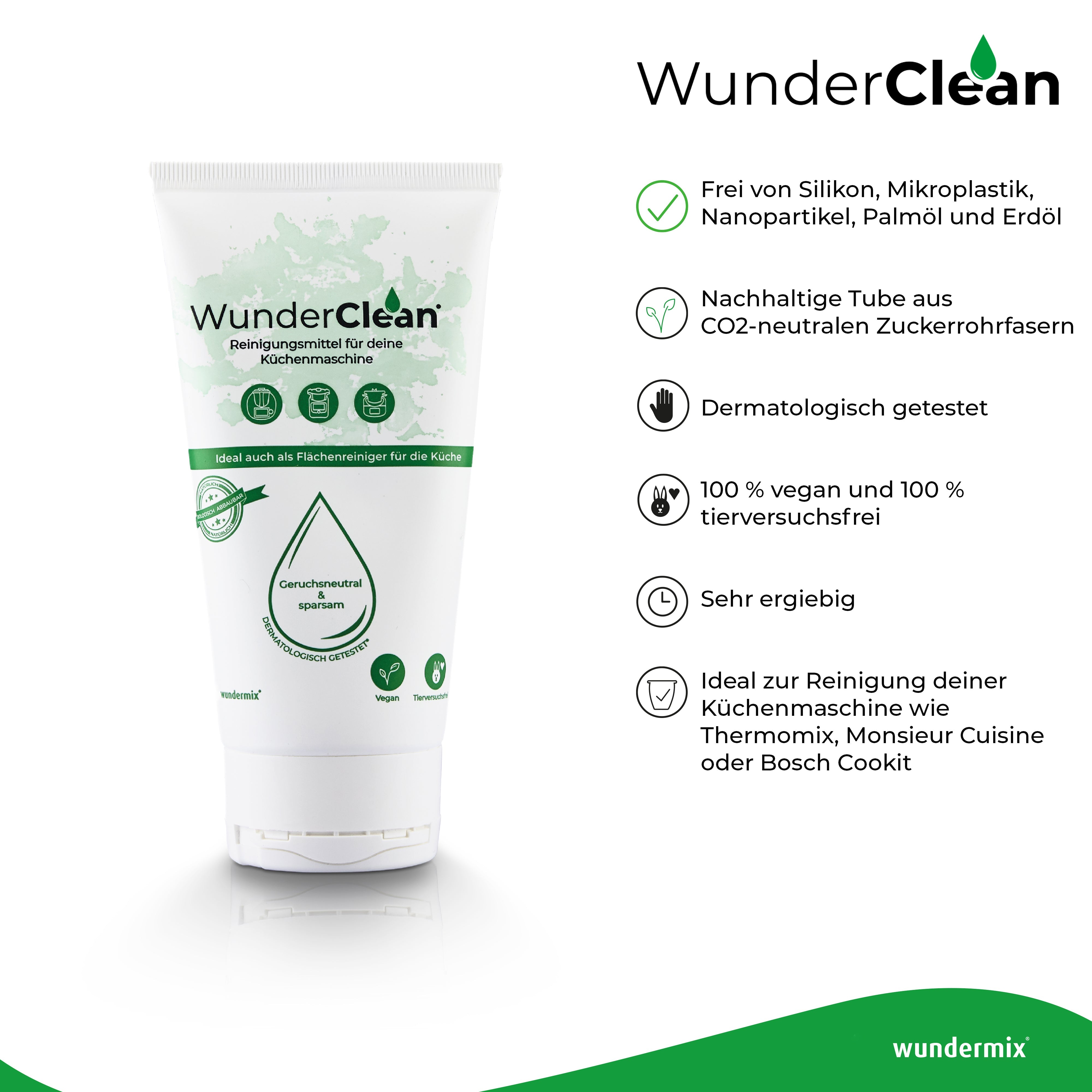 Detergente WunderClean | set economico | 3x150g