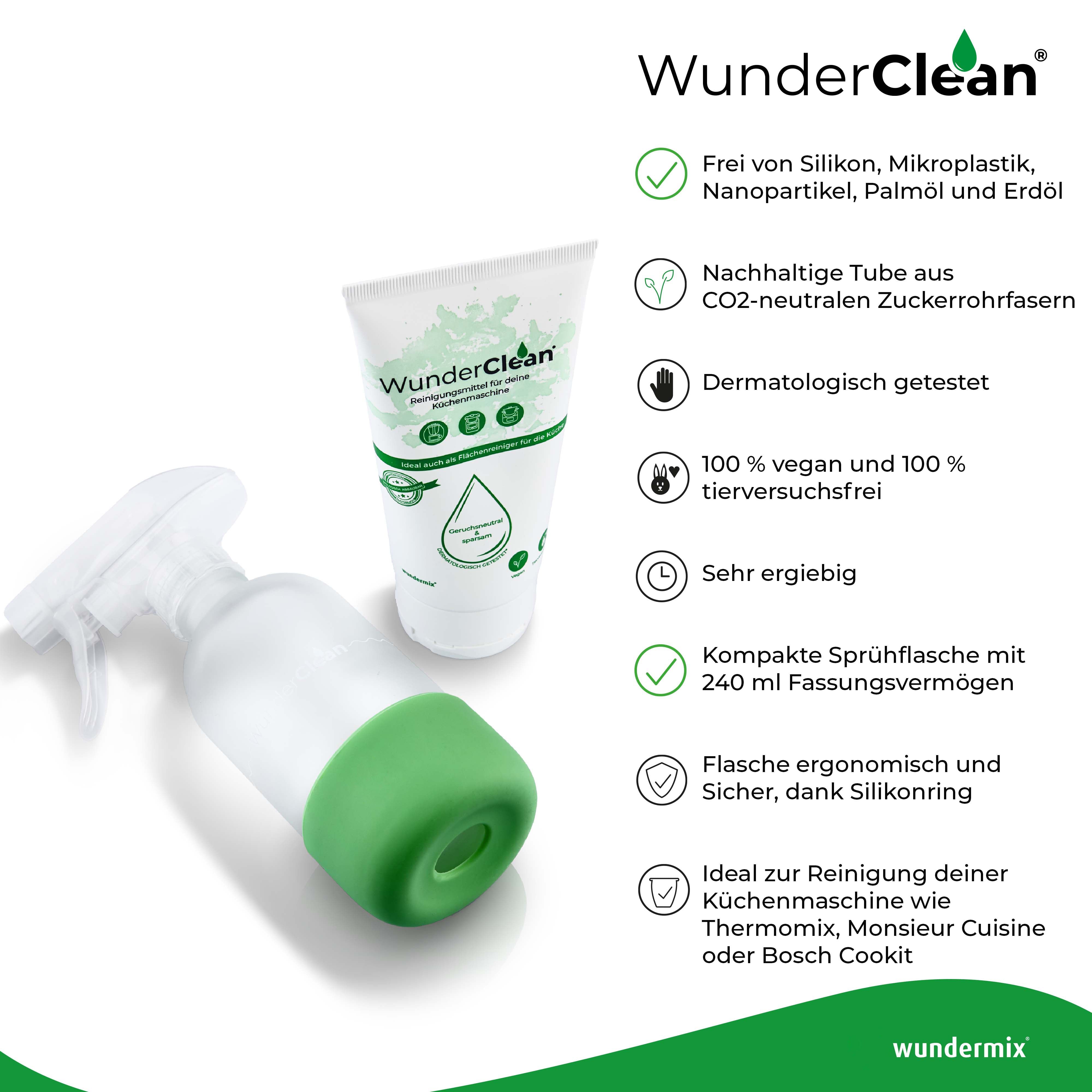 WunderClean «Kit de démarrage» | Nettoyant + flacon pulvérisateur