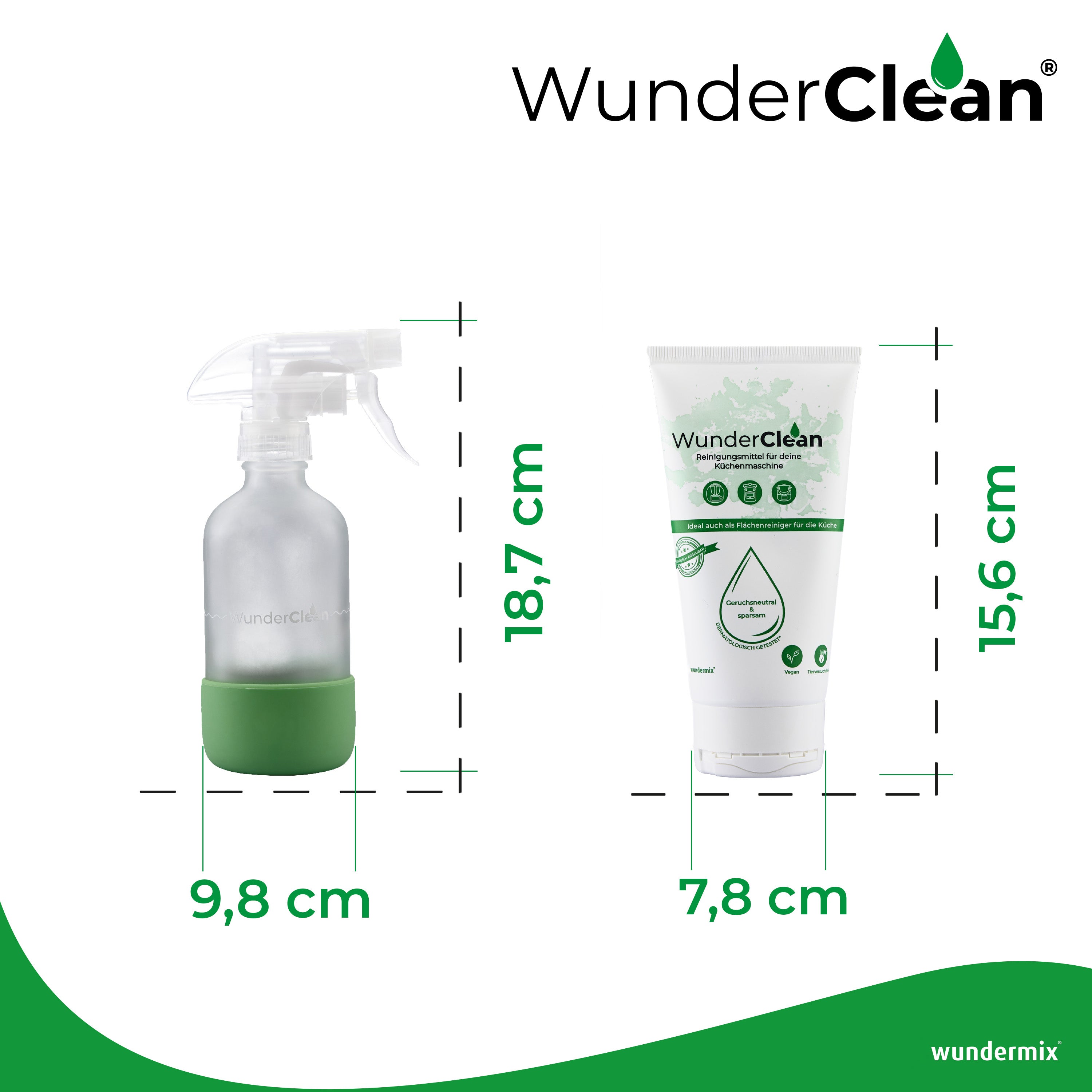 WunderClean «Kit de démarrage» | Nettoyant + flacon pulvérisateur