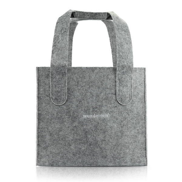 Black felt bag hotsell