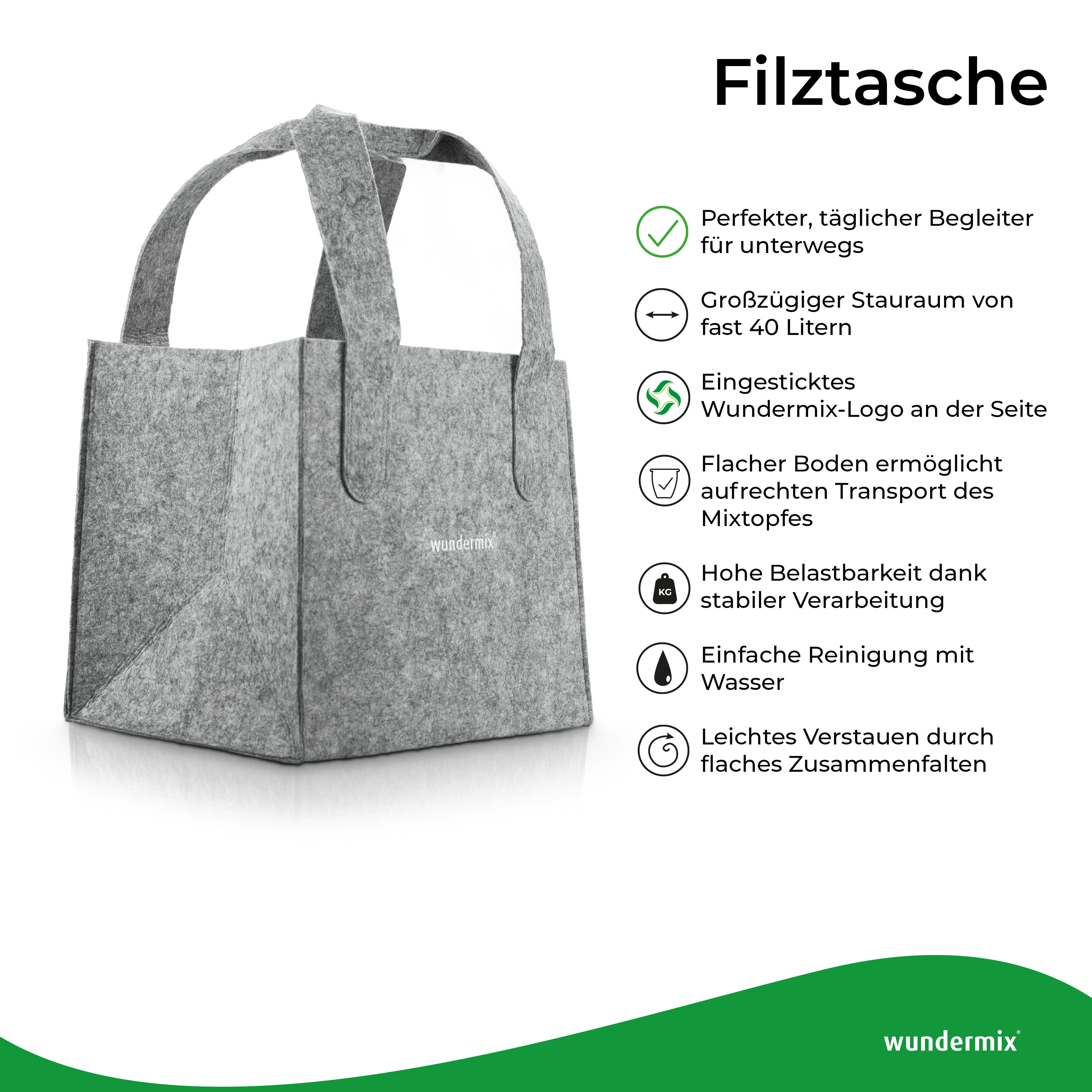 Bolsa de fieltro Wundermix | 40 litros