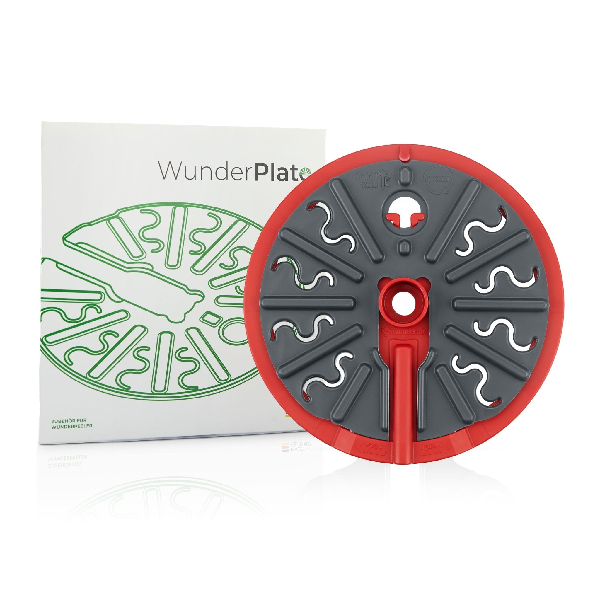 WunderPlate® (avec support) | Housse de couteau pour WunderPeeler Monsieur Cuisine