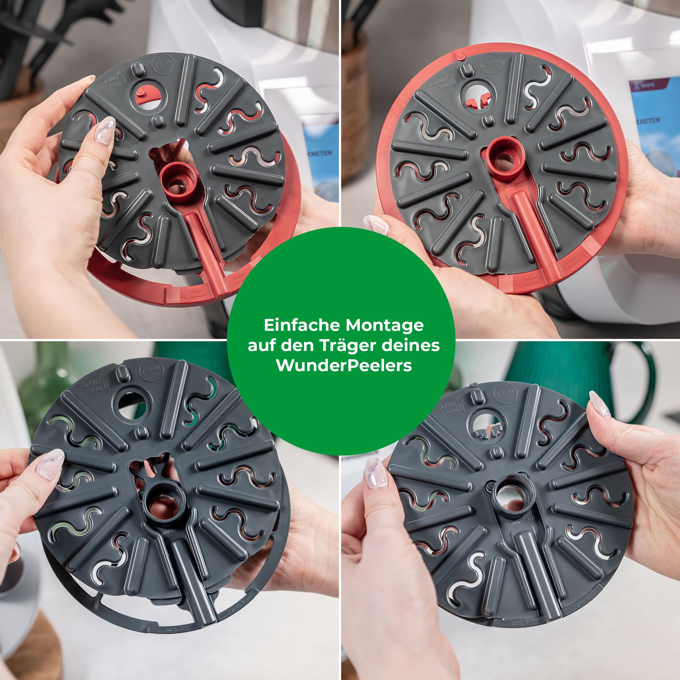 WunderPlate® | Knife Cover Replacement Disc for WunderPeeler Thermomix & Monsieur Cuisine 