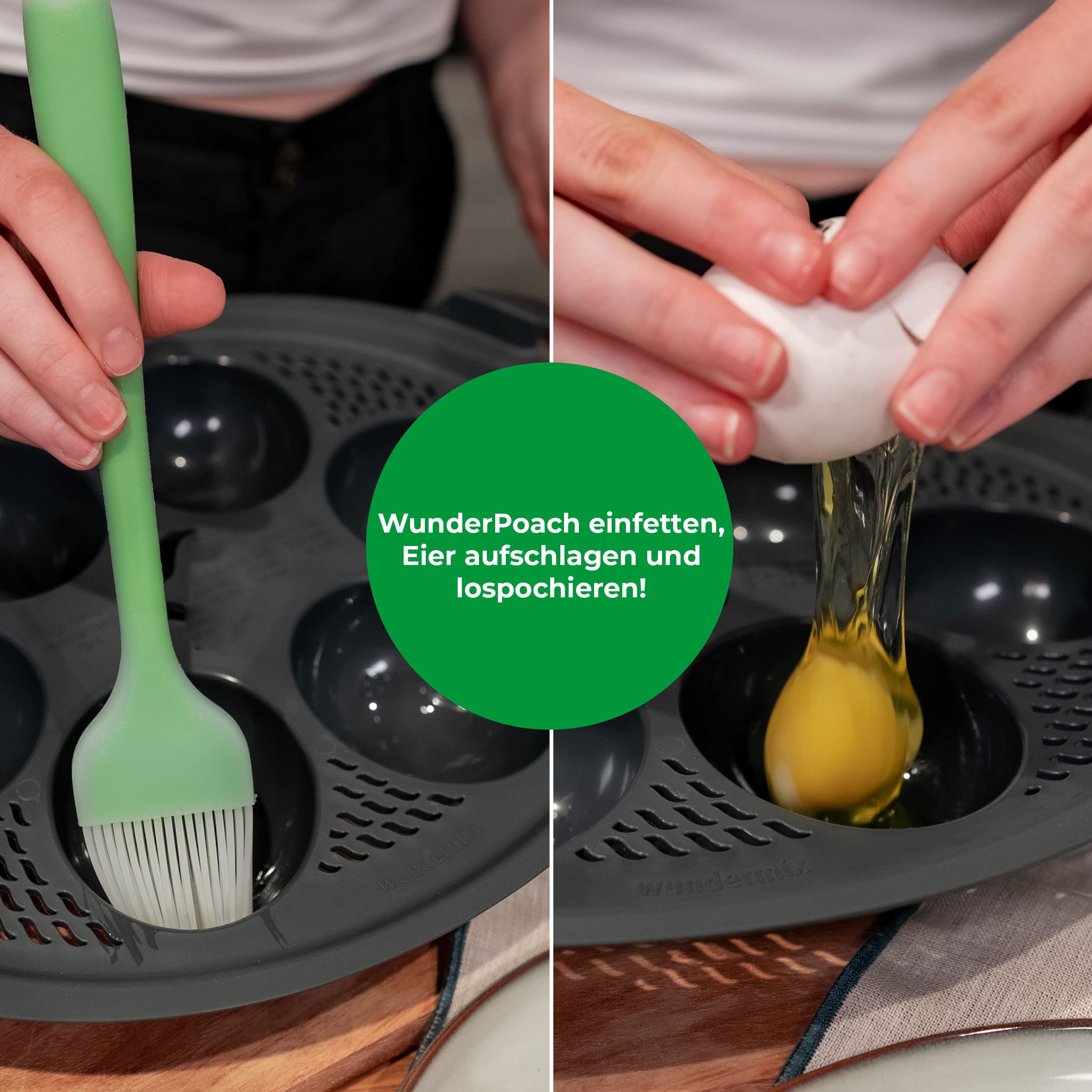 WunderPoach® for six | Egg poaching insert for Varoma