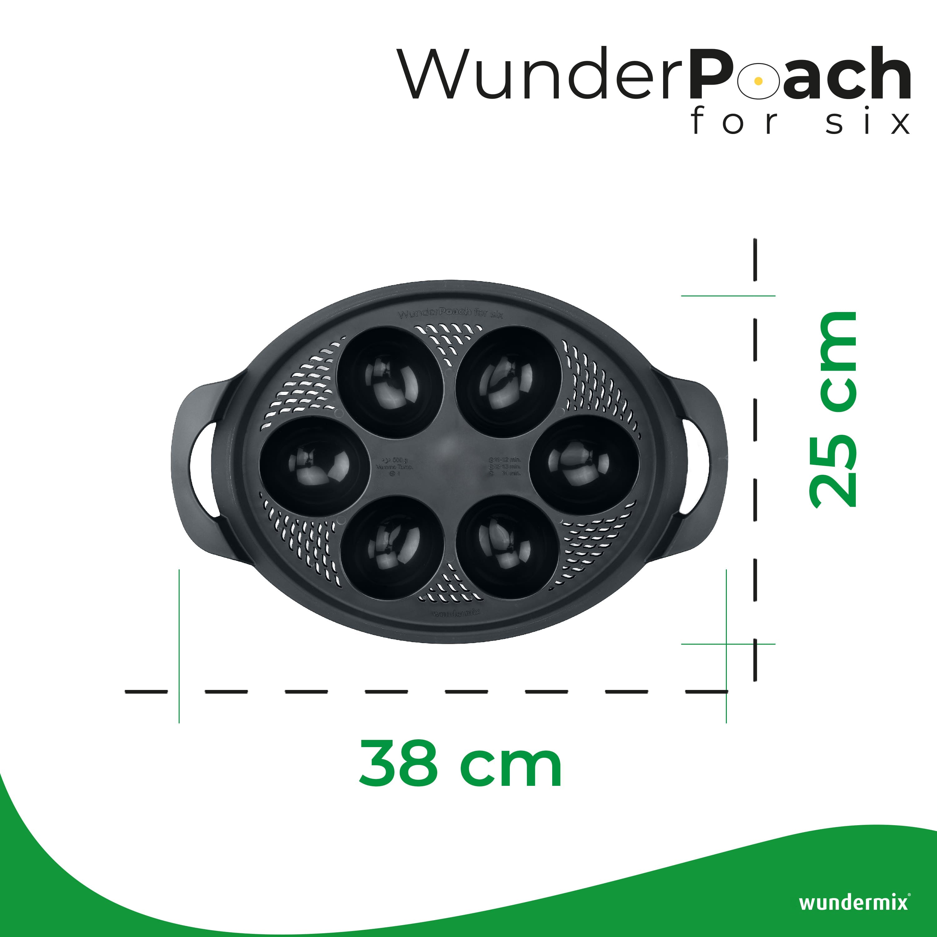 WunderPoach® para seis | Huevo escalfado para Varoma