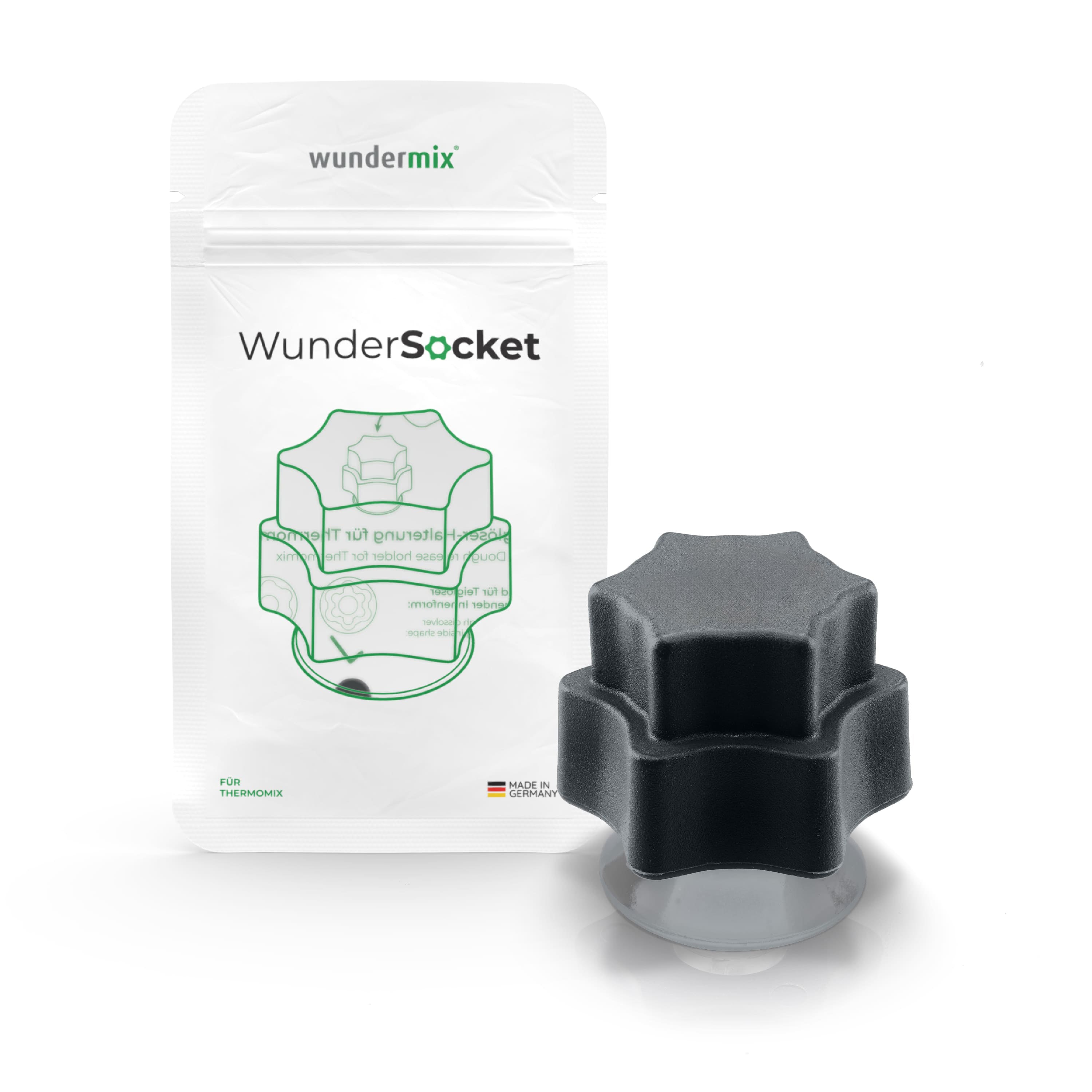 WunderSocket® | Uchwyt do usuwania ciasta dla Thermomix TM6, TM5