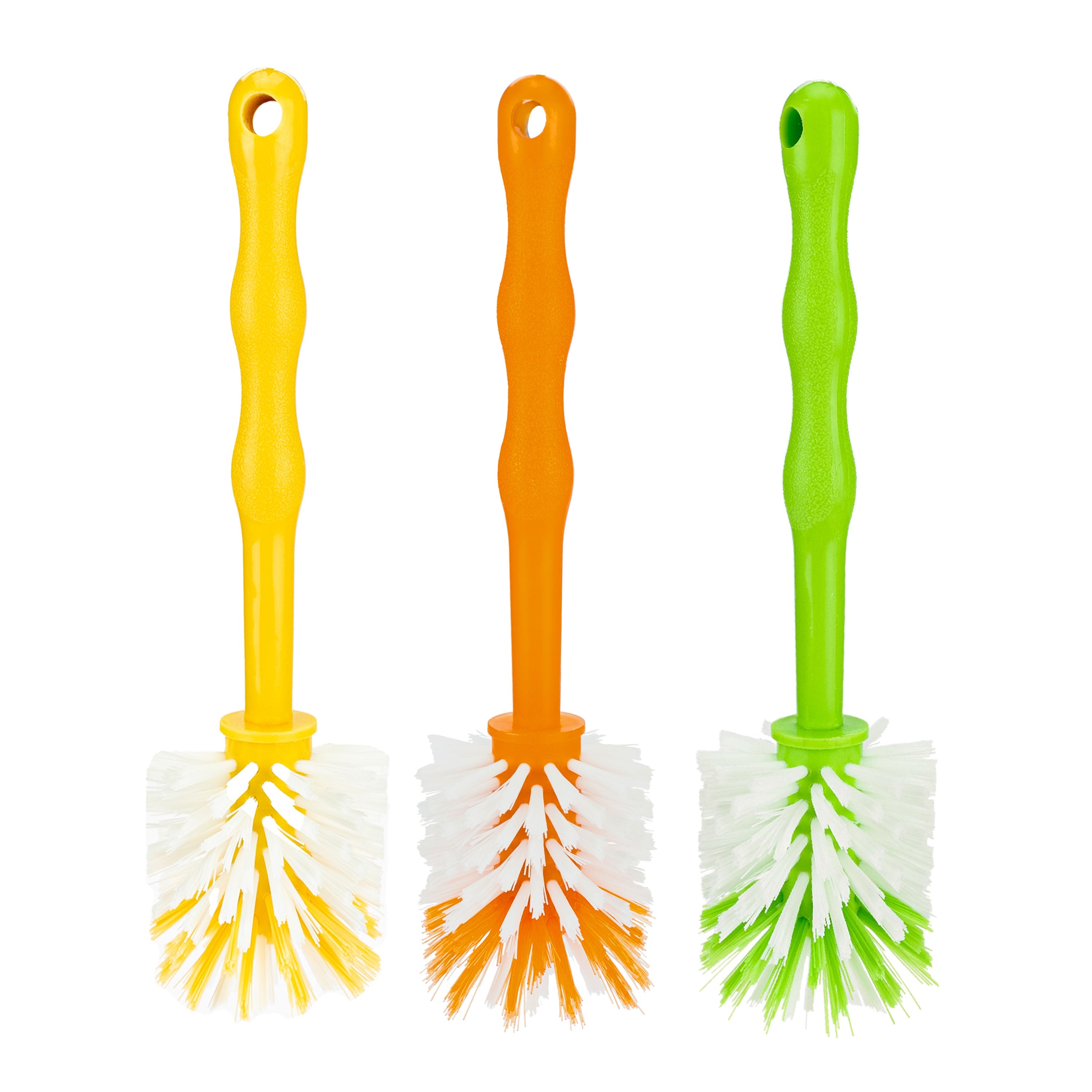 Mixing bowl rinsing brush set (3-pack)