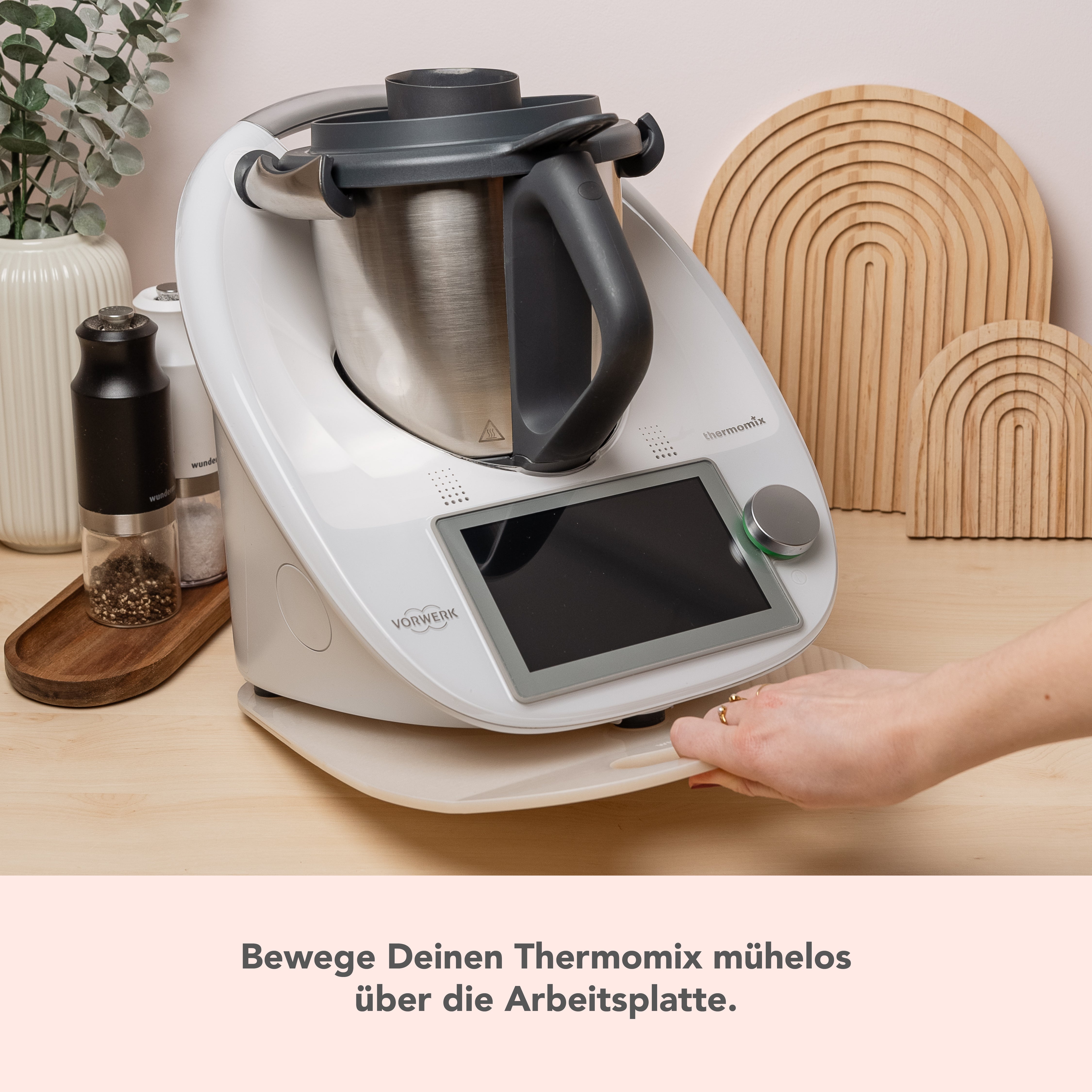 EasySlider® | Slider en verre acrylique pour Thermomix TM6, TM5