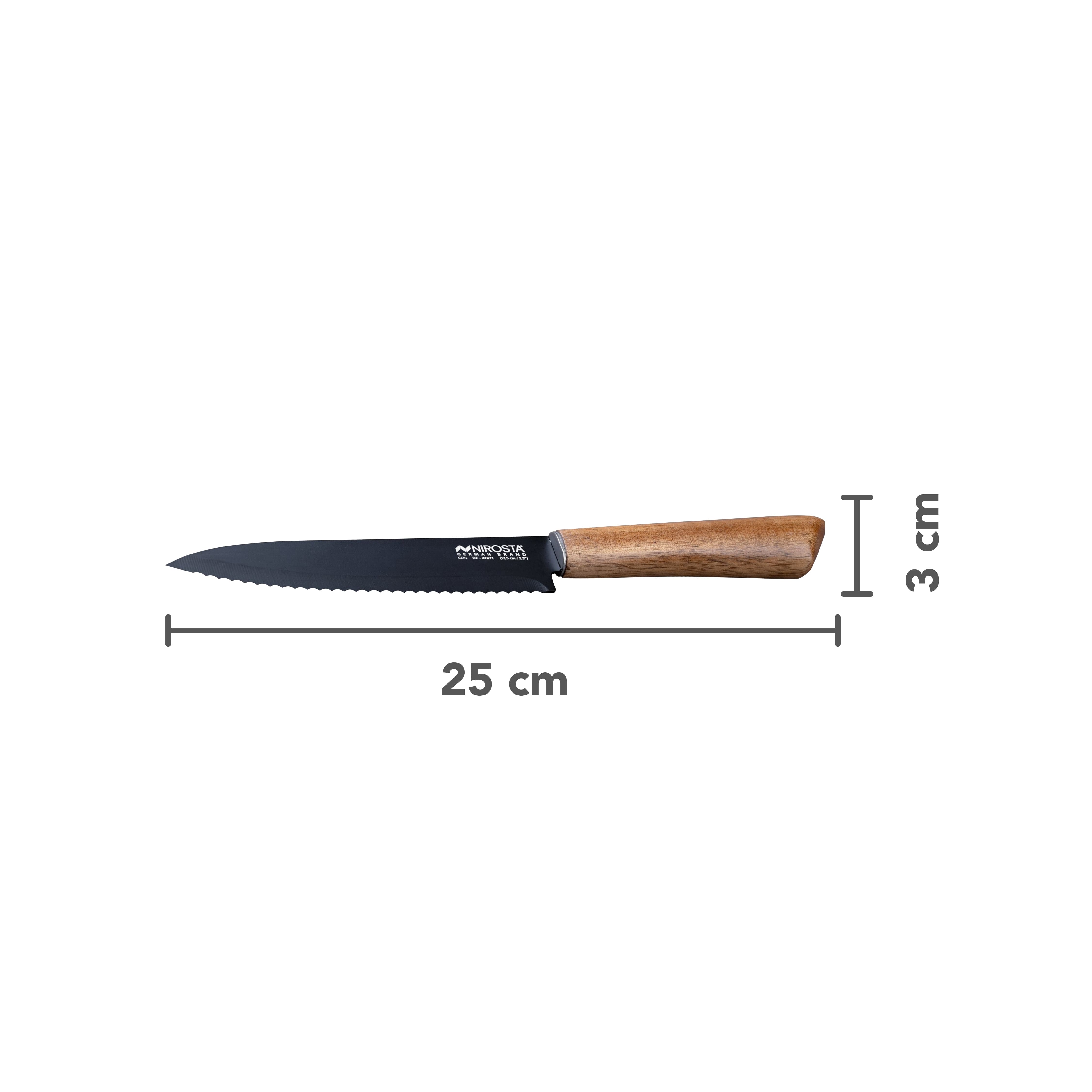 Cuchillo de cocina dentado | 11 cm de hoja