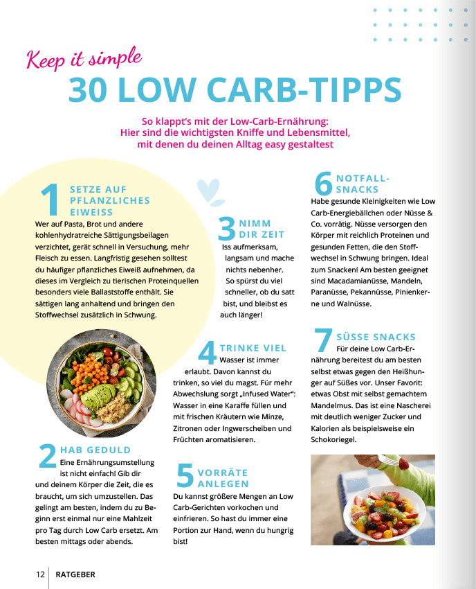 Low carb - goodbye belly fat