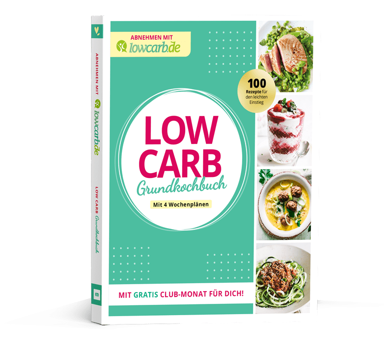 Low Carb - Basic cookbook with 4 weekly plans