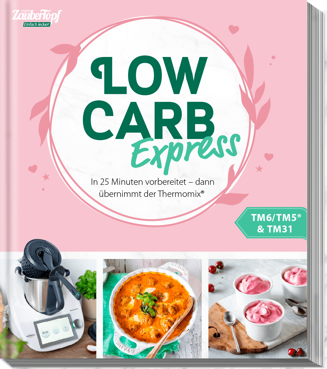 Low Carb Express - Préparé en 25 minutes - puis le Thermomix prend le relais