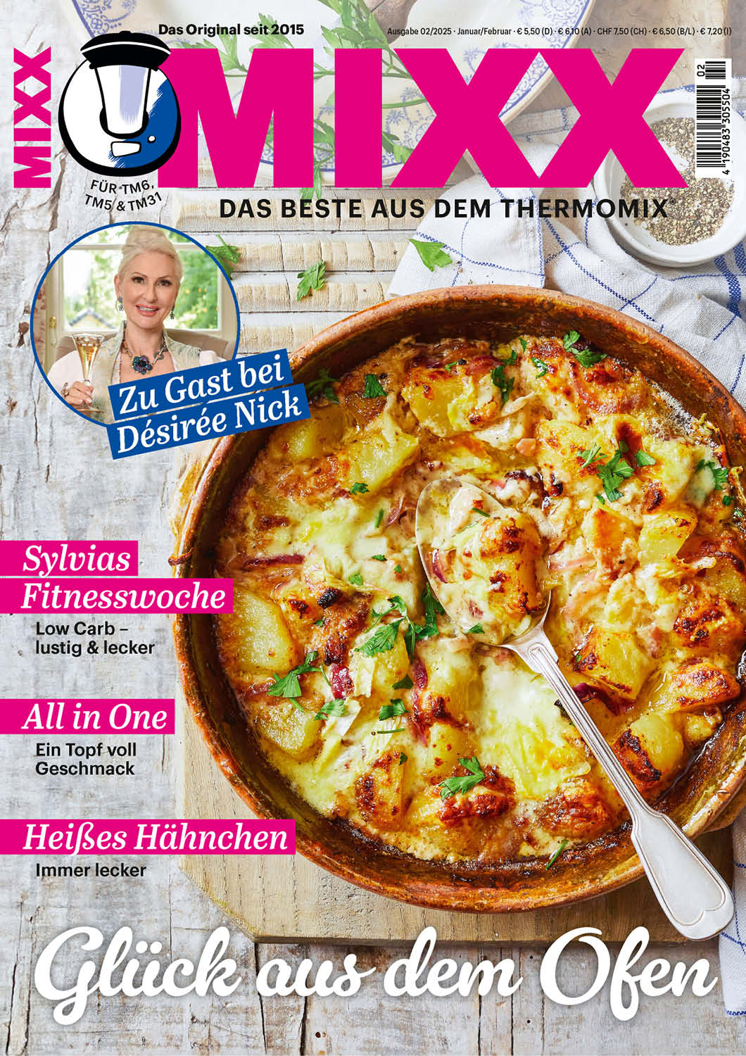 Zeitschrift MIXX - Ausgabe 02/2025 (Januar/Februar)