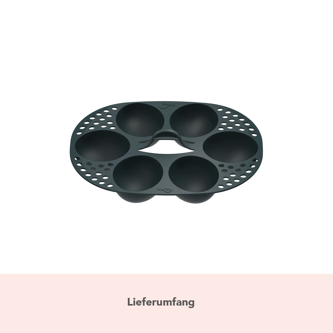 MixEgg® | egg poaching insert for Monsieur Cuisine Smart, Trend, Connect