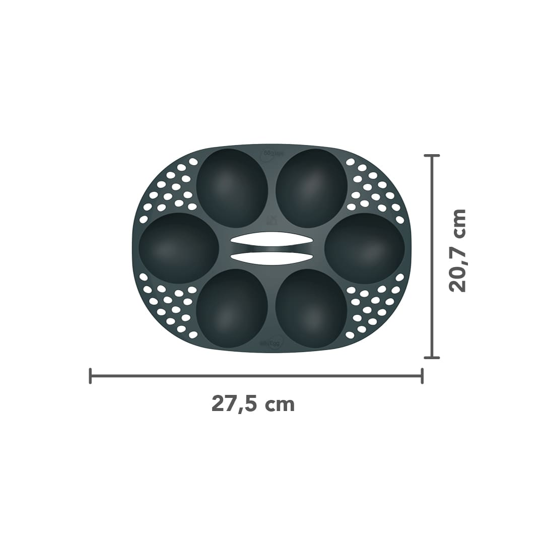 MixEgg® | egg poaching insert for Monsieur Cuisine Smart, Trend, Connect