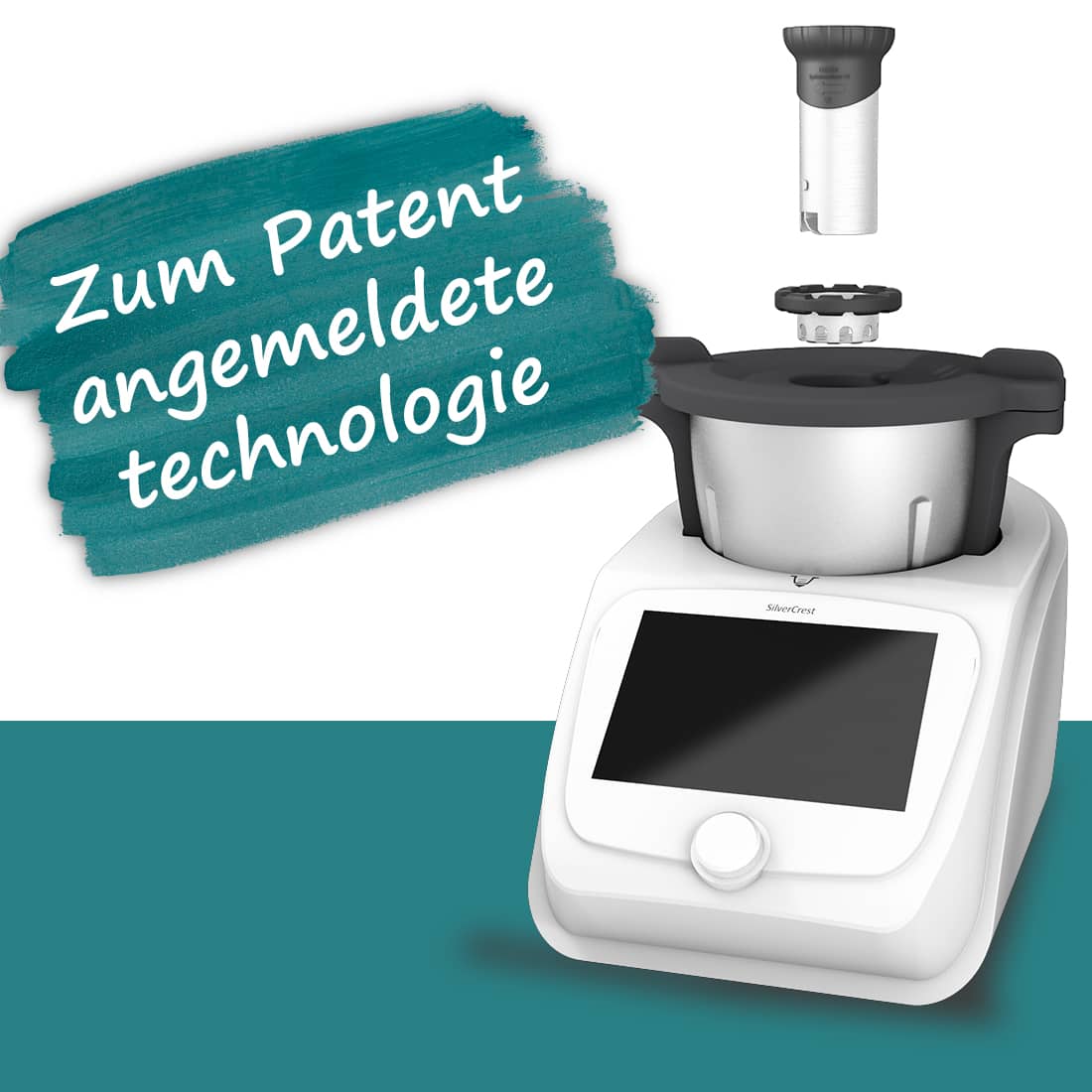 mixle® | Spätzle attachment V2 made of stainless steel for Monsieur Cuisine Smart, Connect & Trend