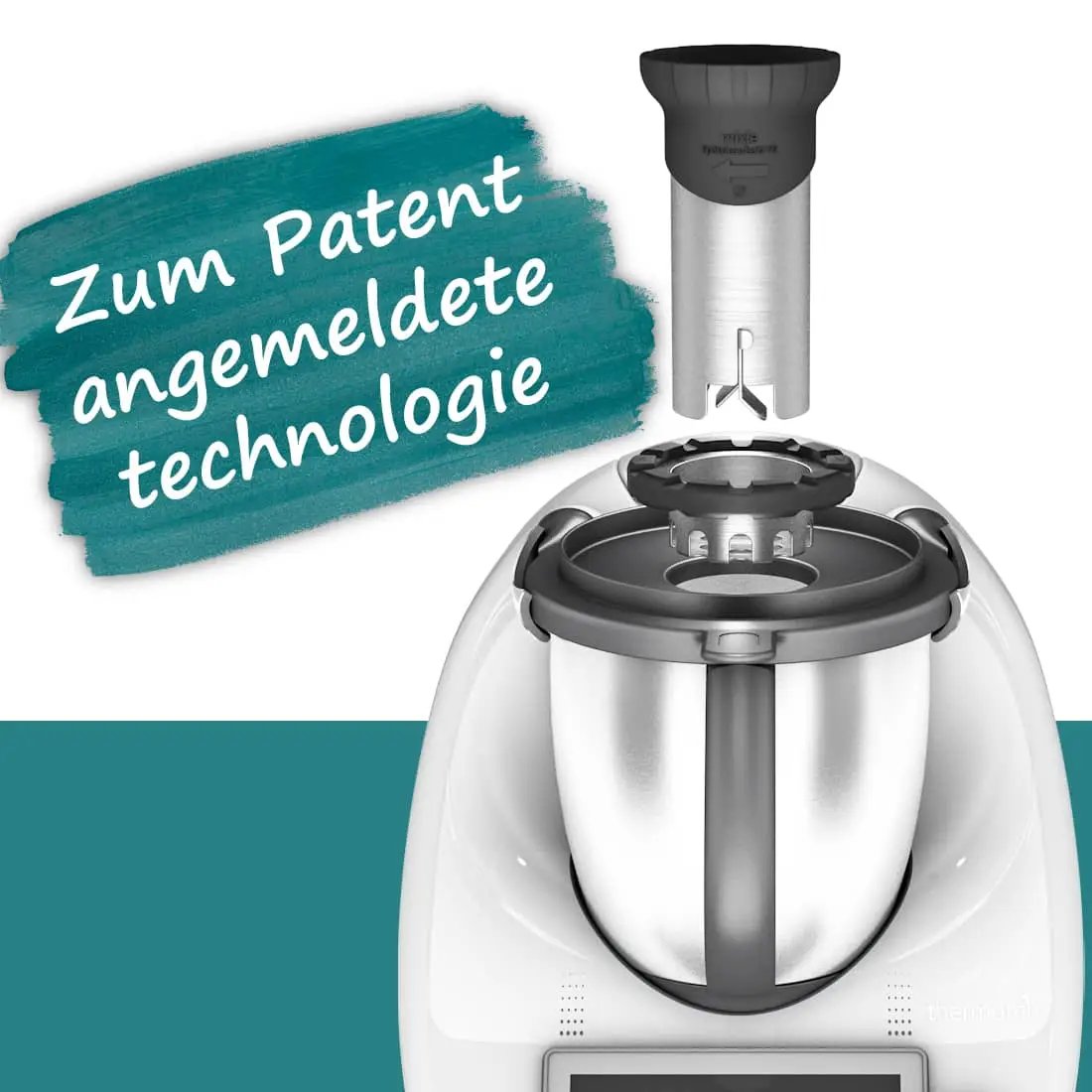 mixle® | Attacco per Spätzle V2 in acciaio inox per Bimby TM6, TM5, TM31 e TM Friend