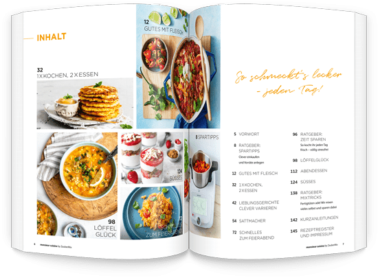 Inexpensive and delicious - simple everyday ideas for Monsieur Cuisine by ZauberMix