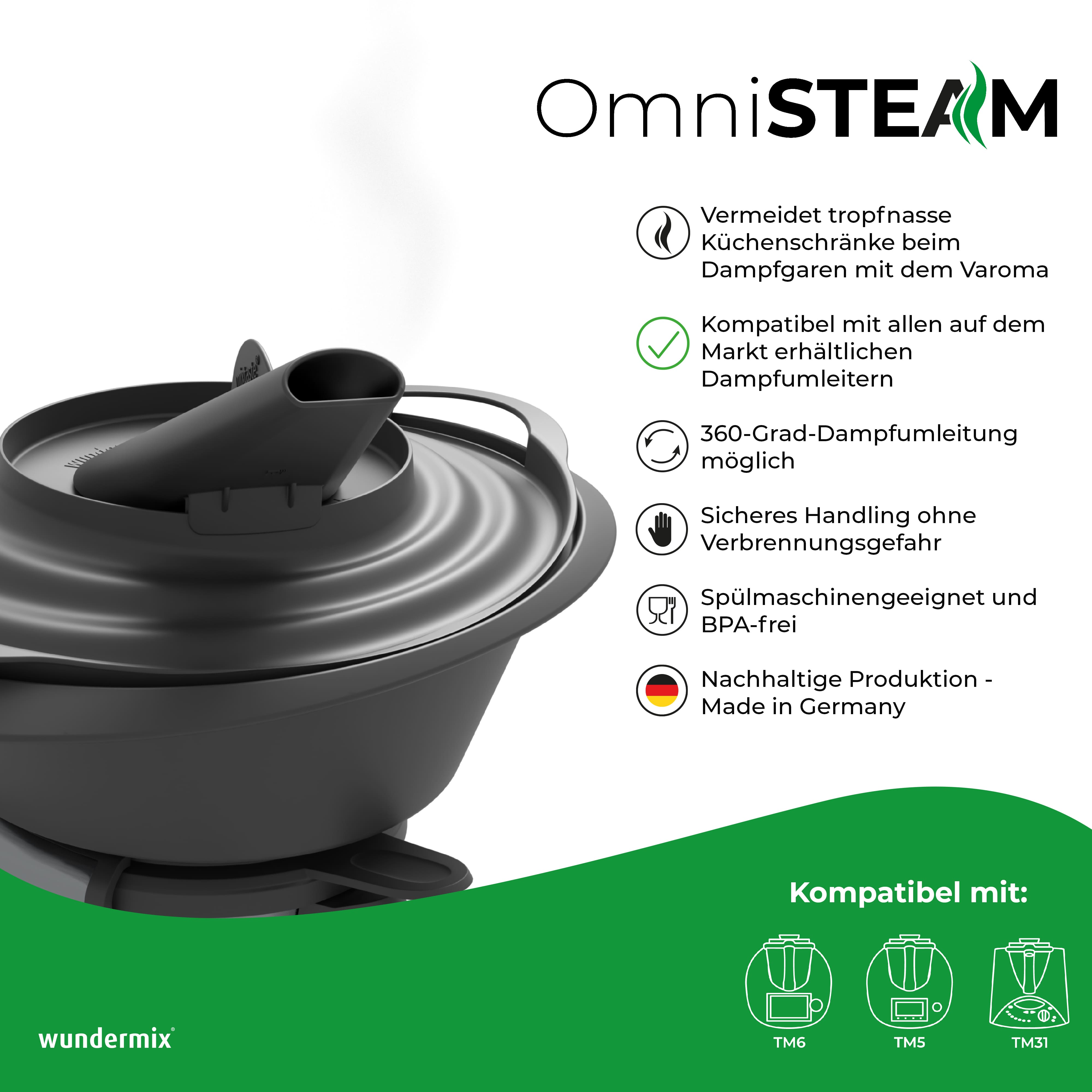 OmniSteam® + mixtaste® dla TM6, TM5, TM31