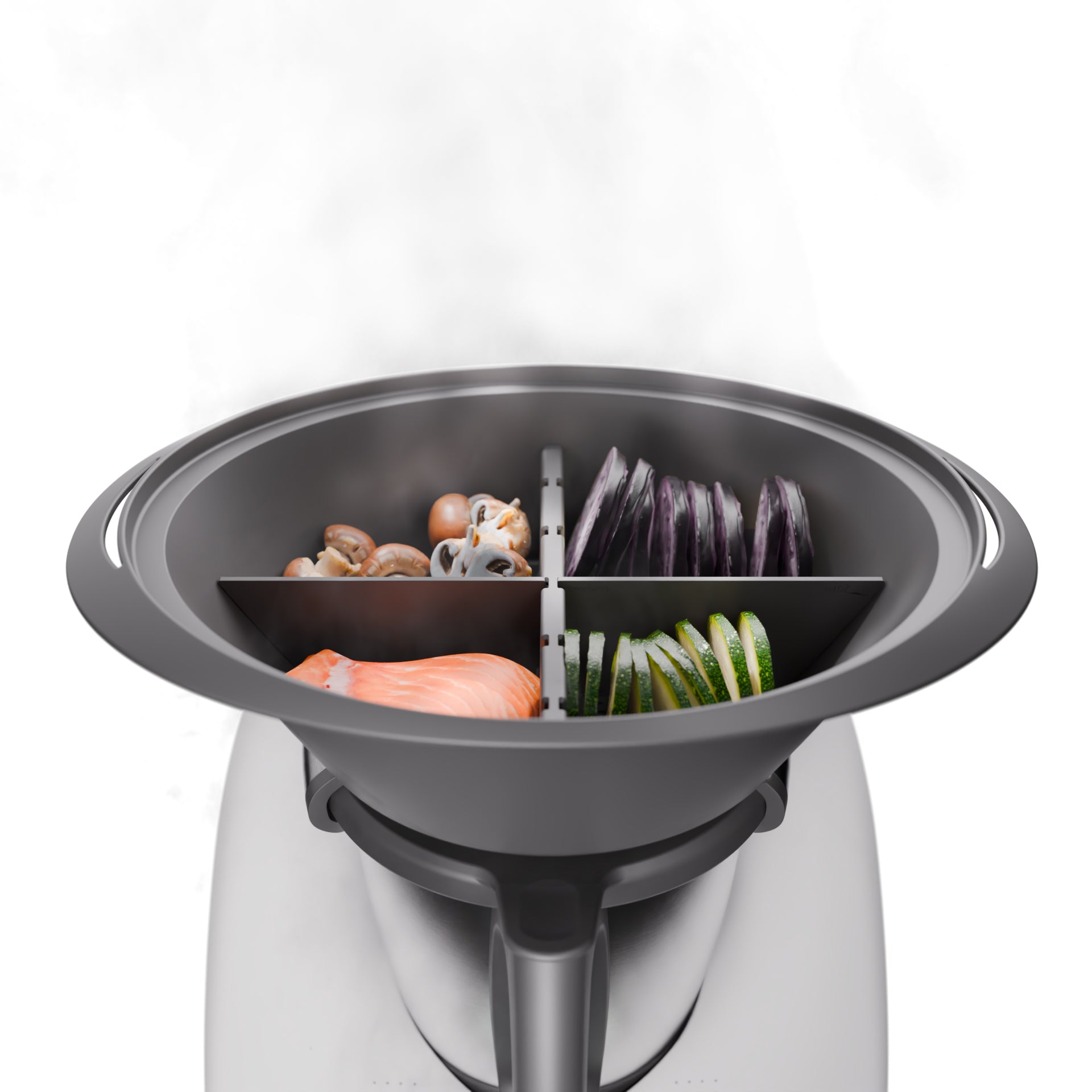 Steamix® | Séparateur d'espace de cuisson flexible pour le Varoma TM6, TM5