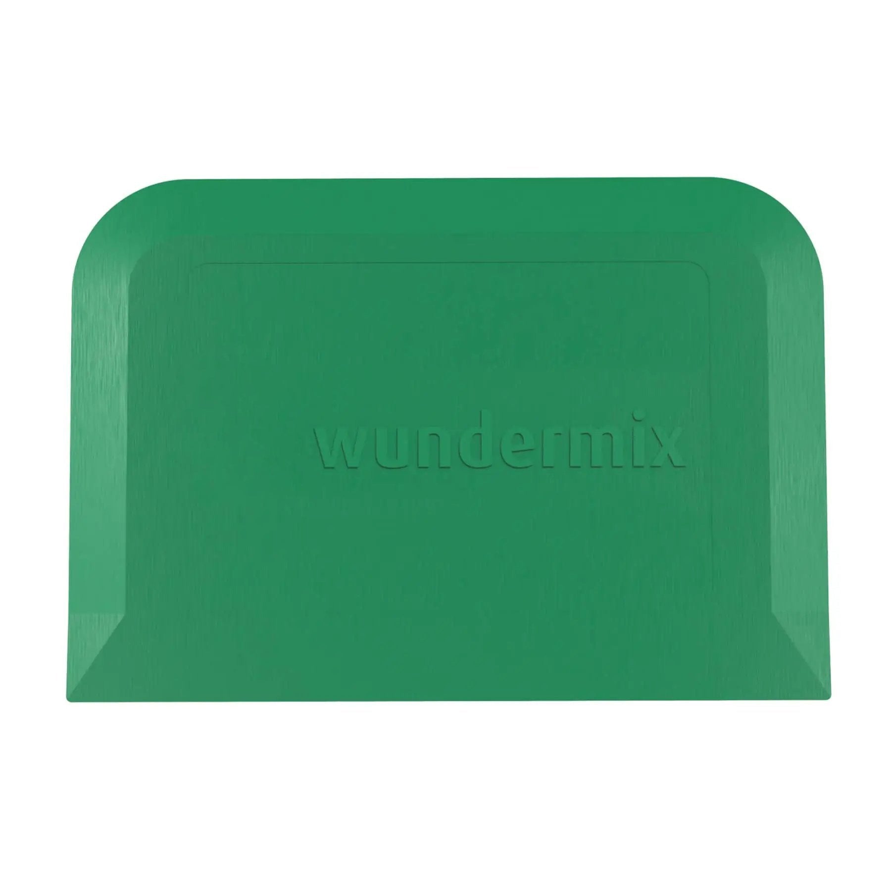 Dough scraper card "Wundermix" | 13 x 9 cm | Color: green