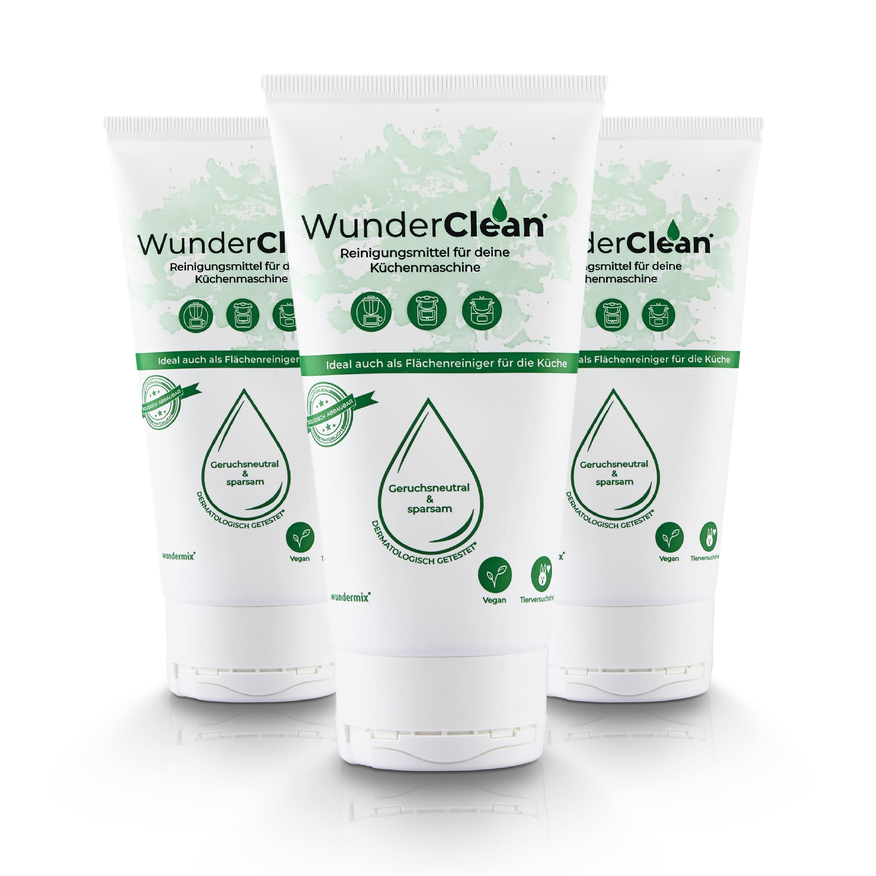 Detergente WunderClean | set economico | 3x150g