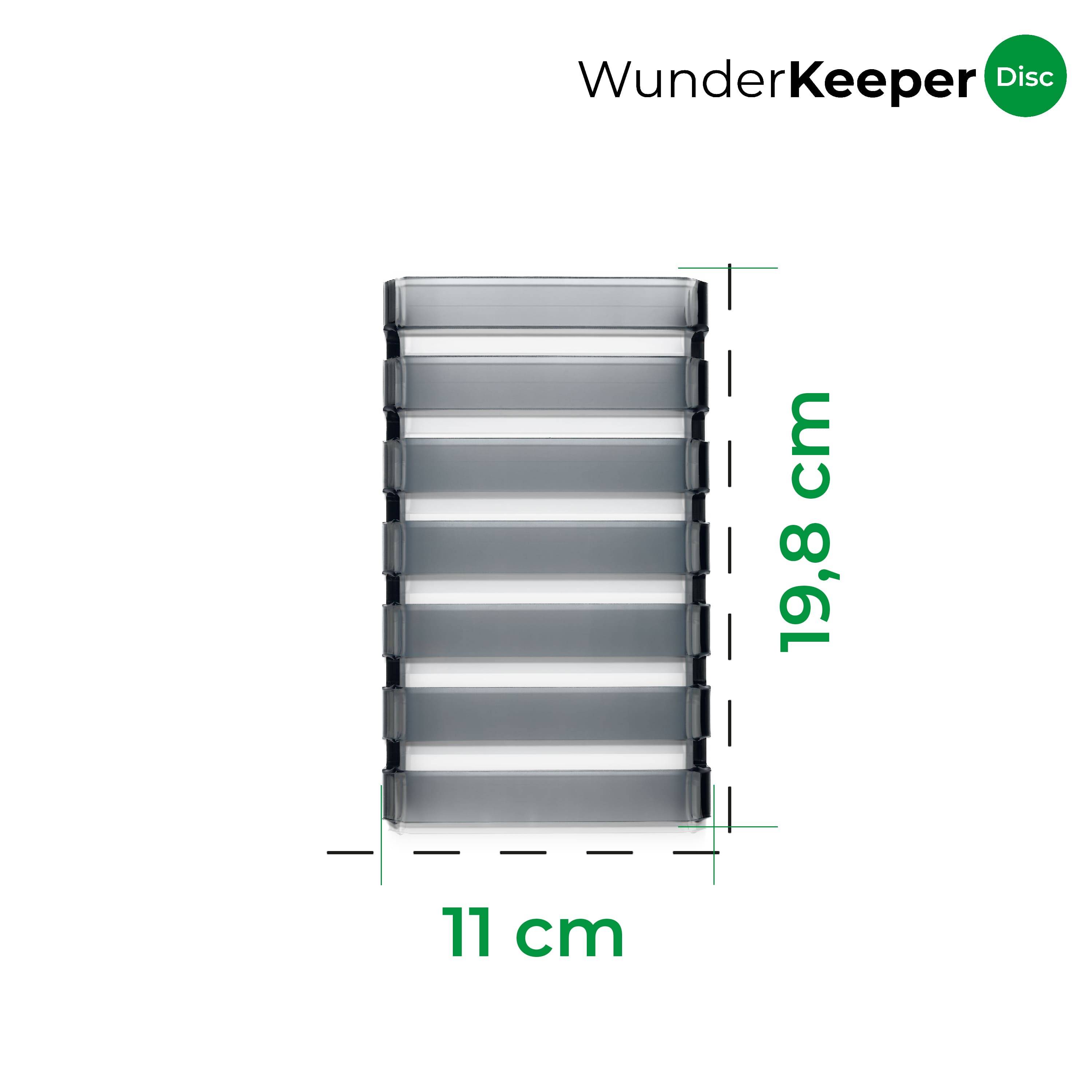 WunderKeeper® Disc | Support de disque pour WunderSlicer-disques de coupe, WunderPeeler, WunderPlate