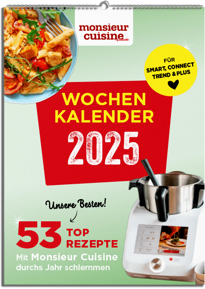 Kalendarz tygodniowy 2025 - Monsieur Cuisine wg. ZauberMix