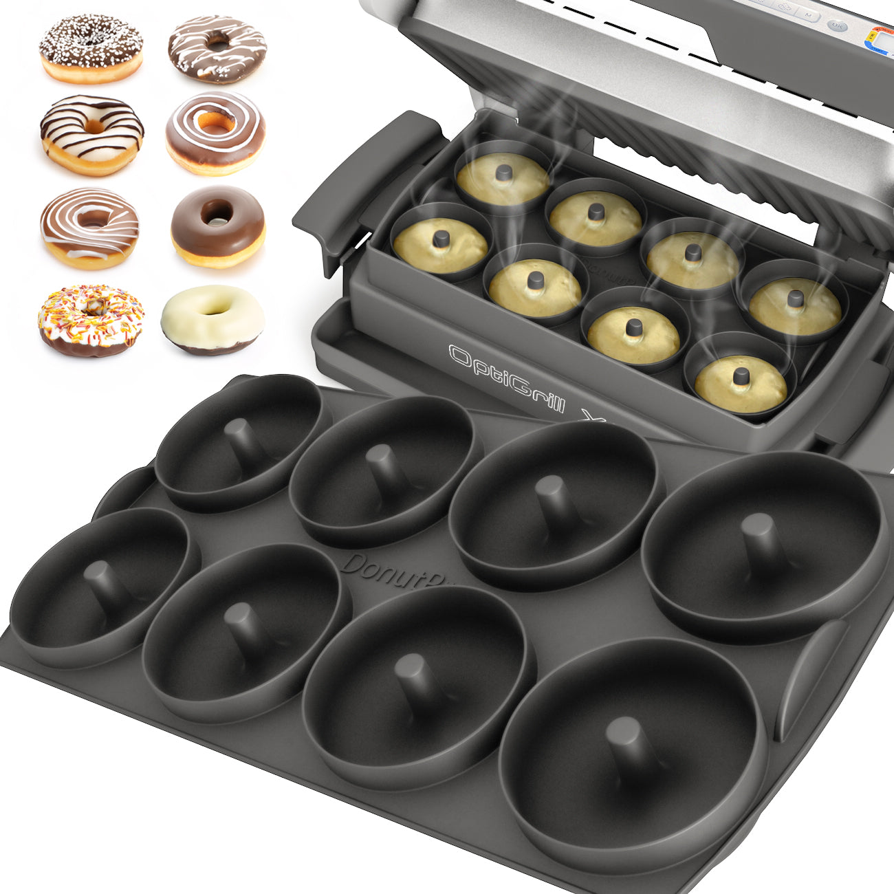 ZauberFry - Donut insert for OptiGrill XL